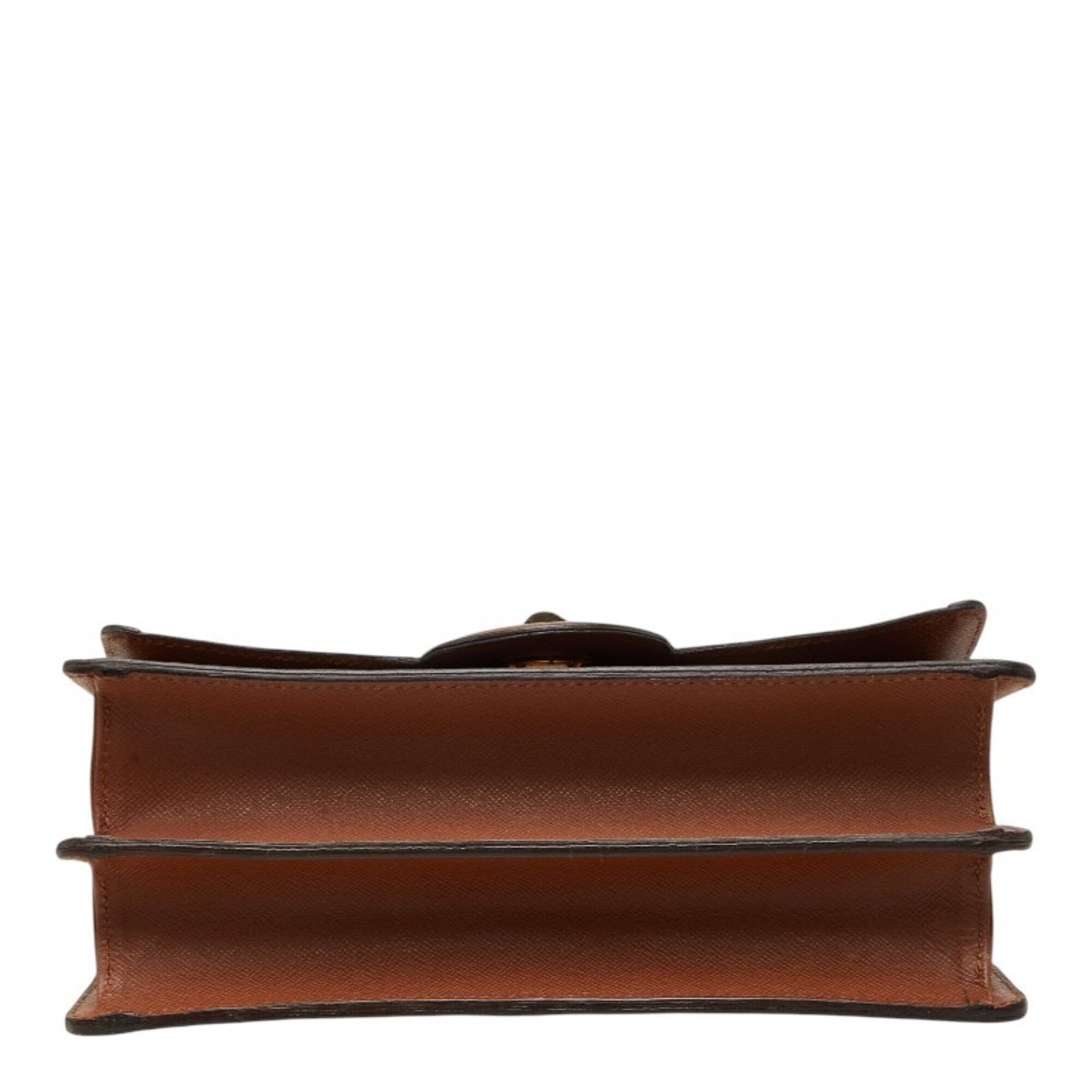 Louis Vuitton Brown Pvc Leather Shoulder Bag (Pre-Owned)