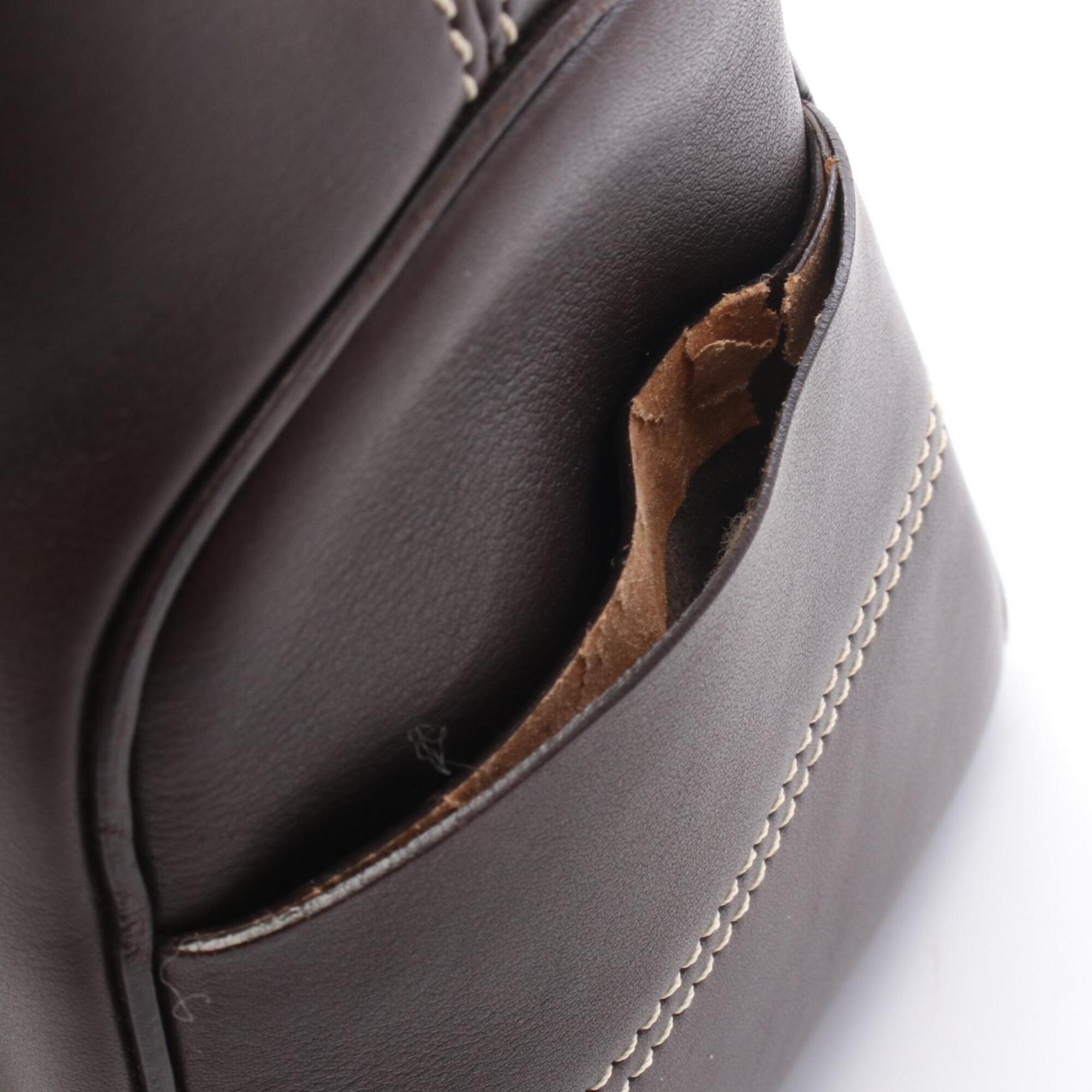 Celine Brown Leather Handbag (Pre-Owned)
