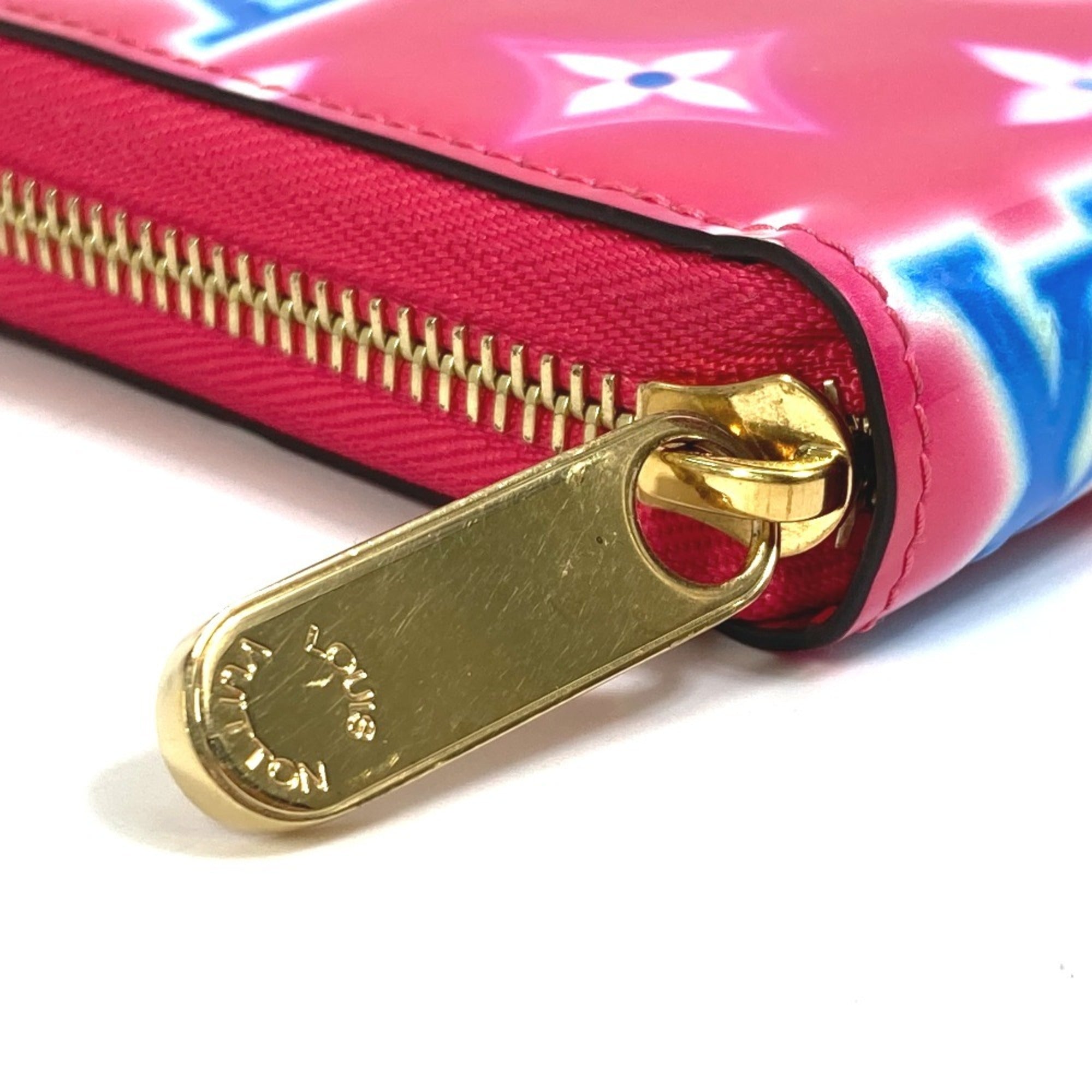 Louis Vuitton Monogram Vernis Pink Monogram Vernis Long Wallet (Bi-Fold) (Pre-Owned)