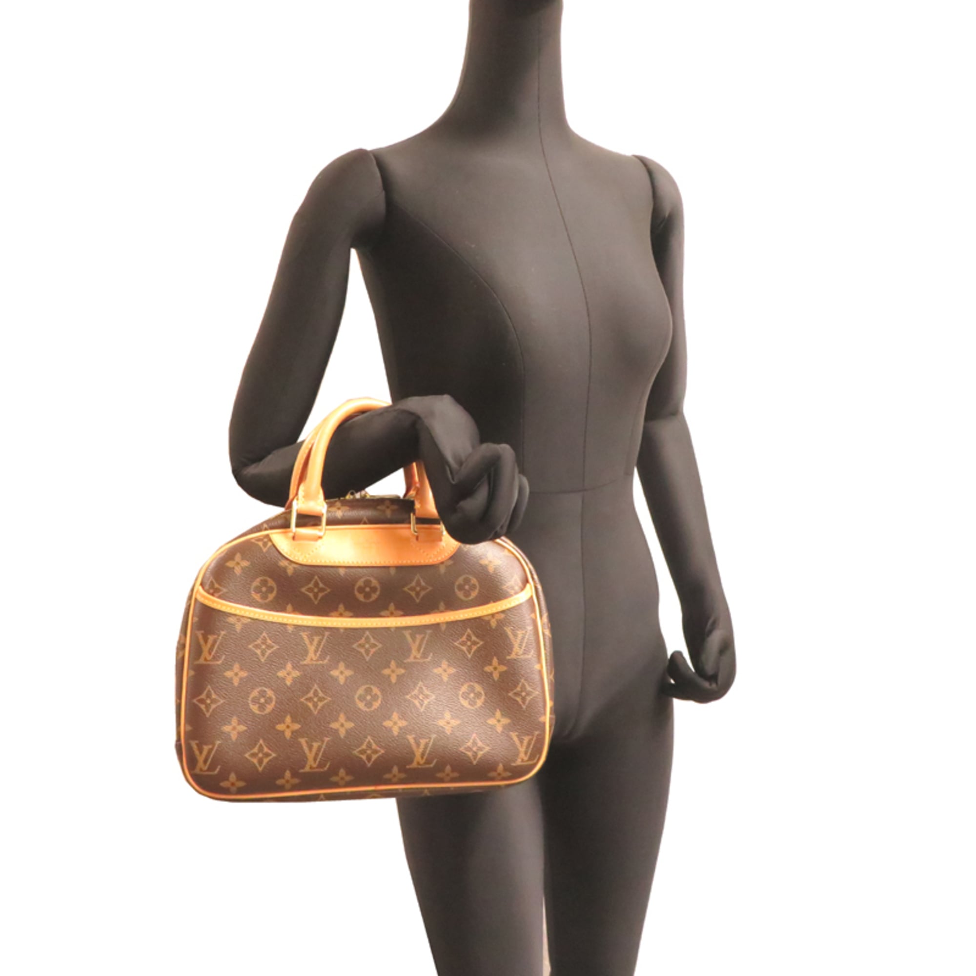 Louis Vuitton Brown Monogram Handbag (Pre-Owned)