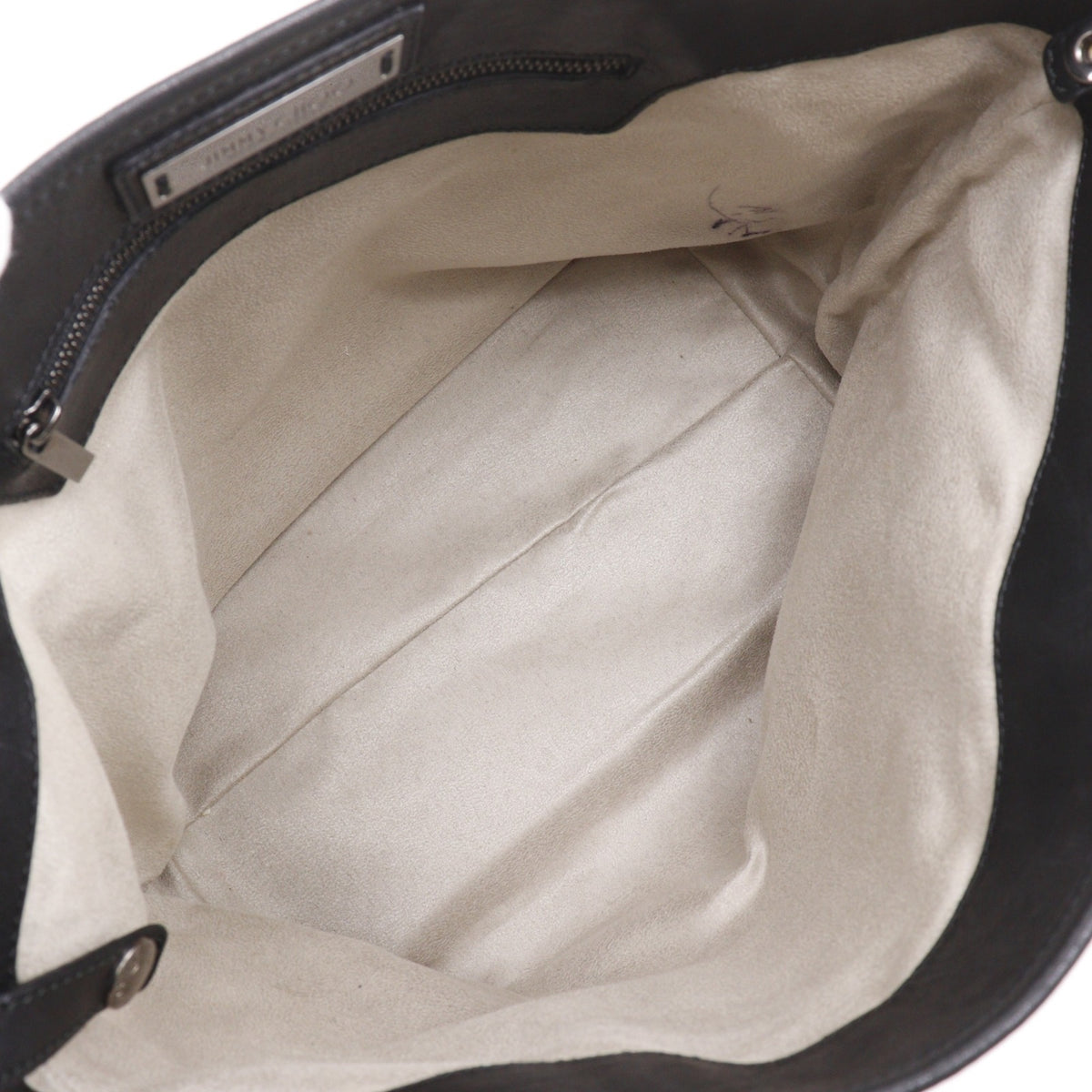 Jimmy Choo Black Leather Tote Bag (Pre-Owned)
