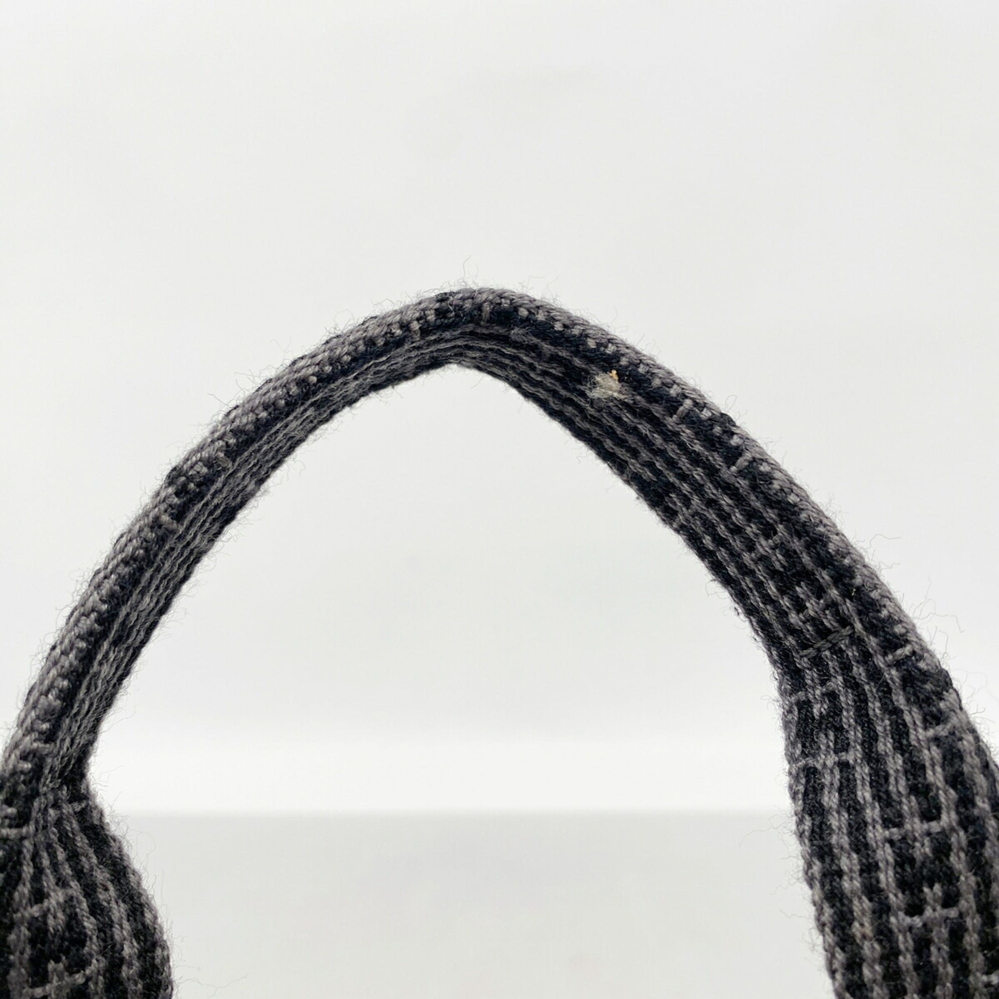 Hermes Gray Nylon Tote Bag (Pre-Owned)