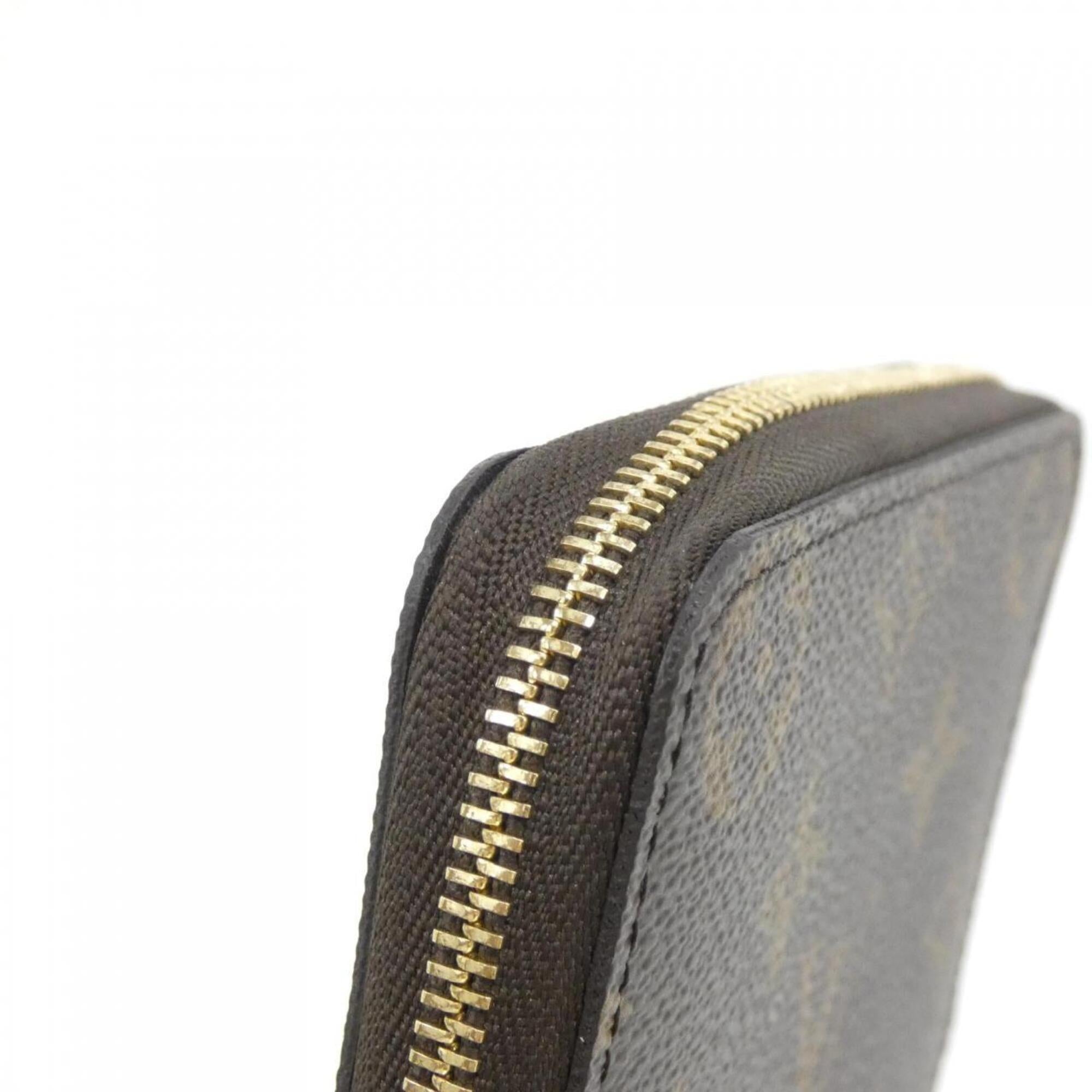 Louis Vuitton Marron Coated Canvas Coin Purse/Coin Case (Pre-Owned)