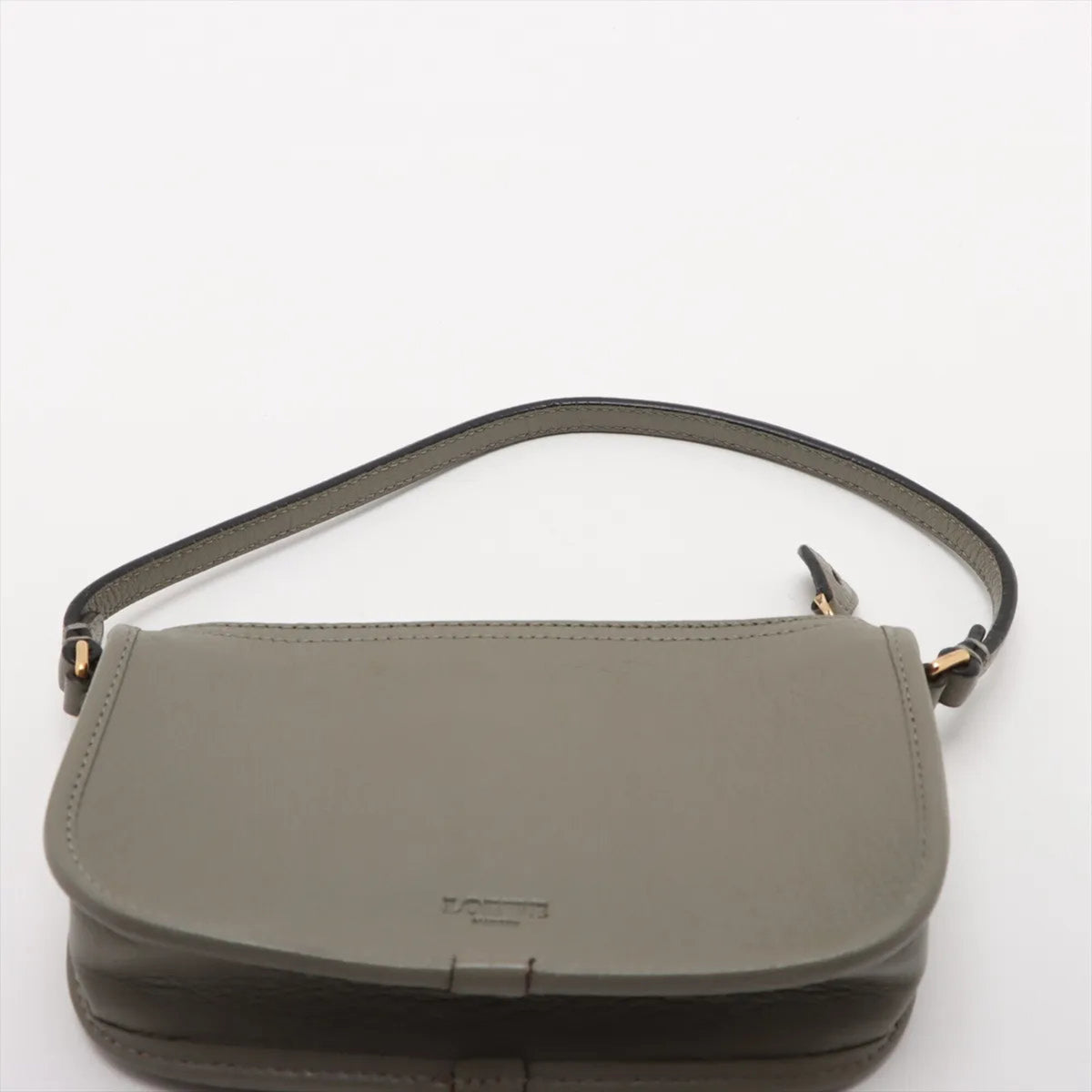 Loewe Gray Leather Handbag (Pre-Owned)