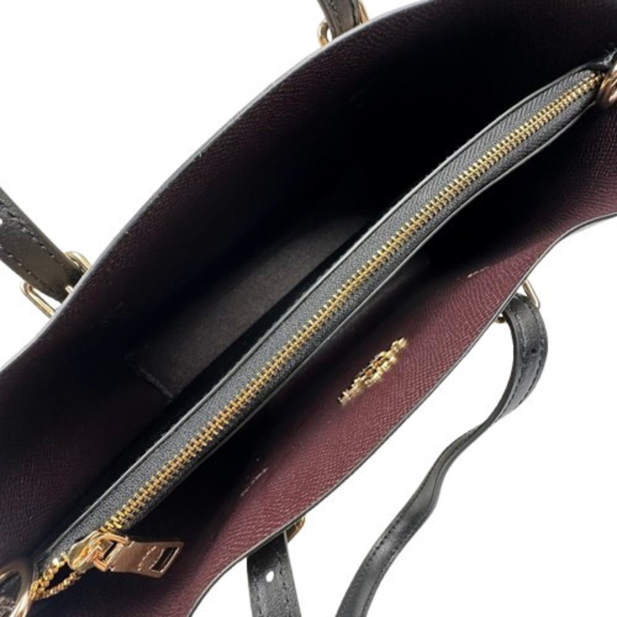 Coach Signature Brown Pvc Handbag (Pre-Owned)