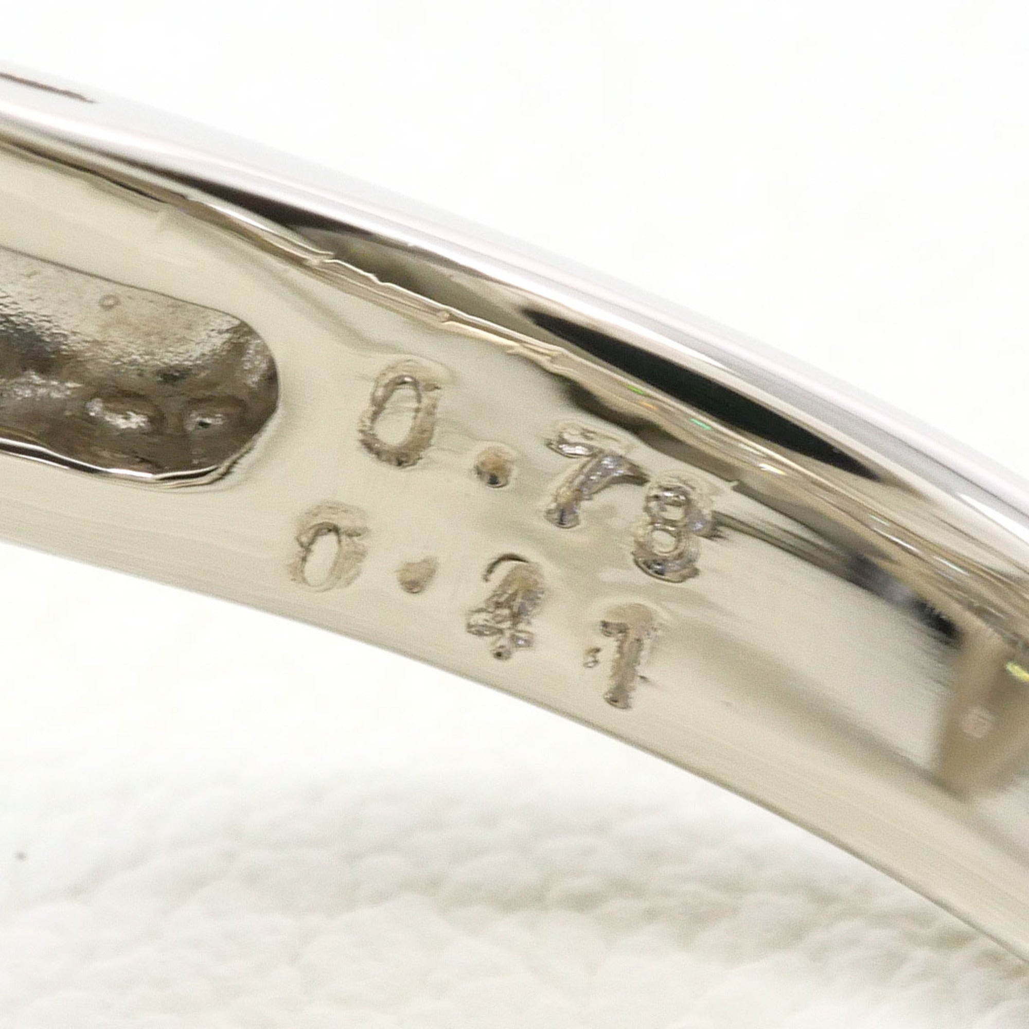Unbranded Blue Platinum Platinum 900 Band Ring (Pre-Owned)