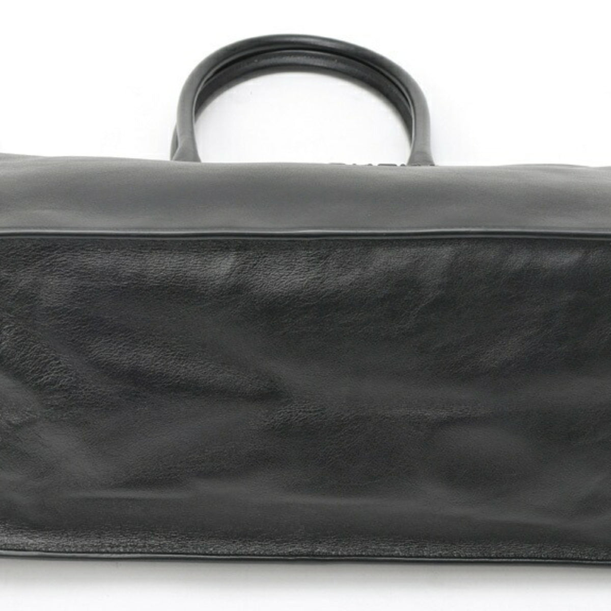 Saint Laurent Black Leather Tote Bag (Pre-Owned)