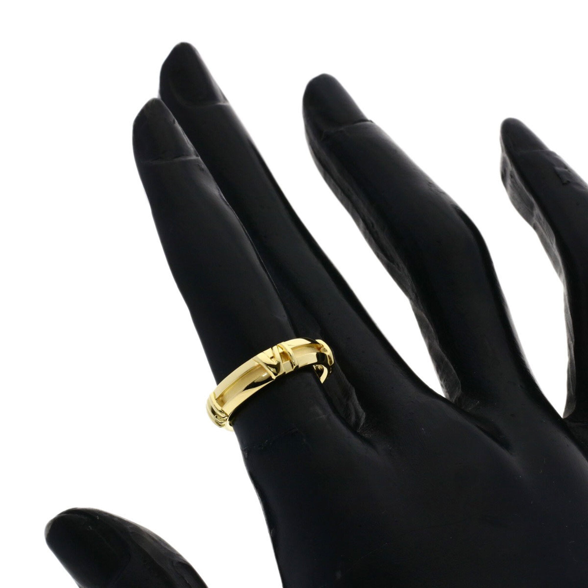 Tiffany Atlas Yellow Gold (18K) Band Ring (Pre-Owned)