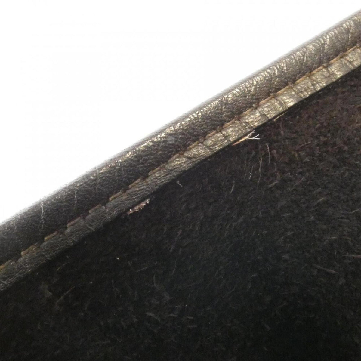Hermes Ebene Taurillon Clemence Leather Shoulder Bag (Pre-Owned)