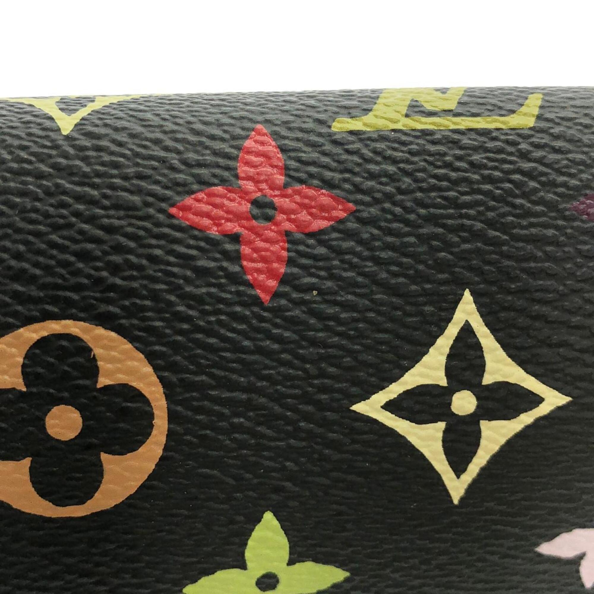 Louis Vuitton Black Coated Canvas Shoulder Bag (Pre-Owned)