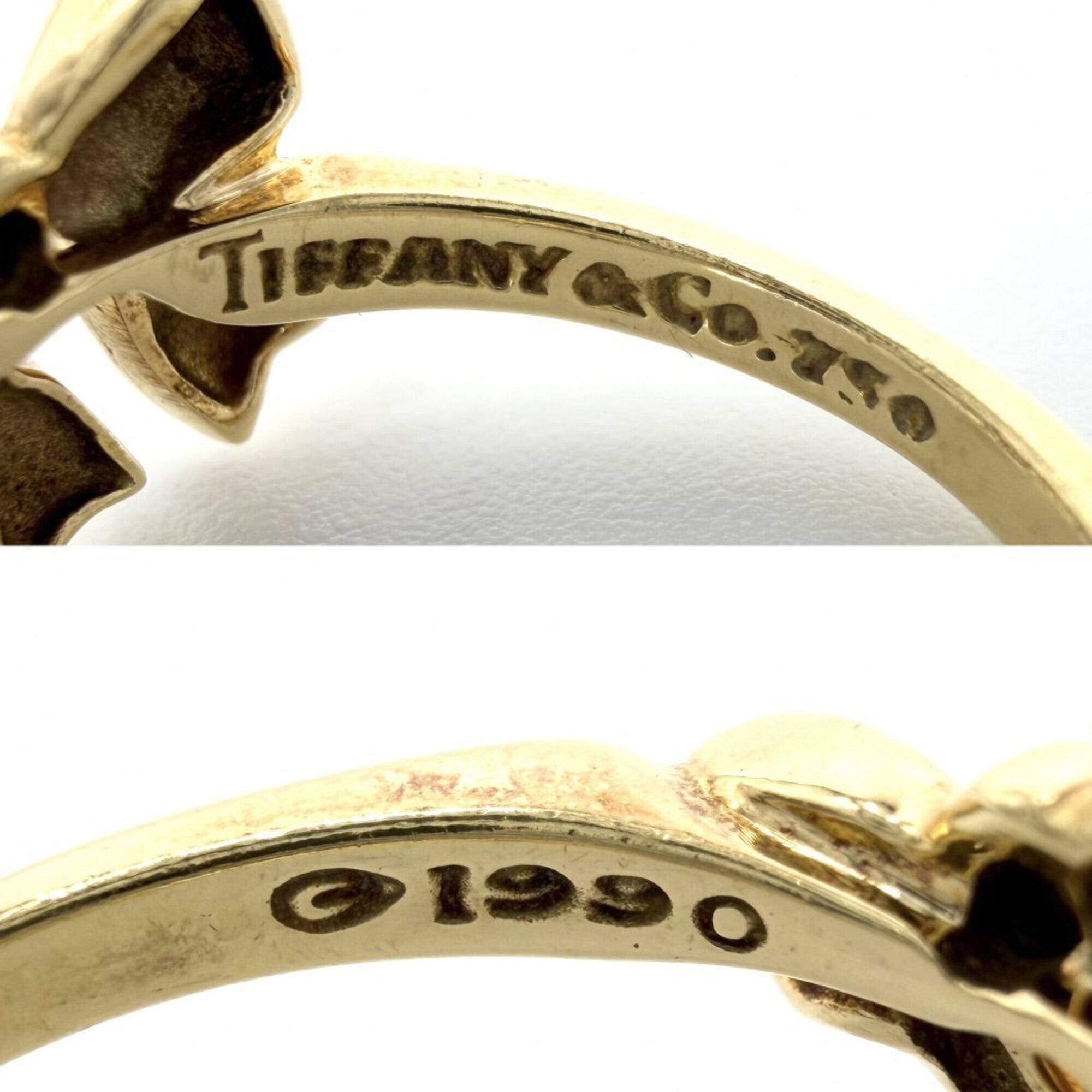 Tiffany Yellow Gold (18K) Band Ring (Pre-Owned)