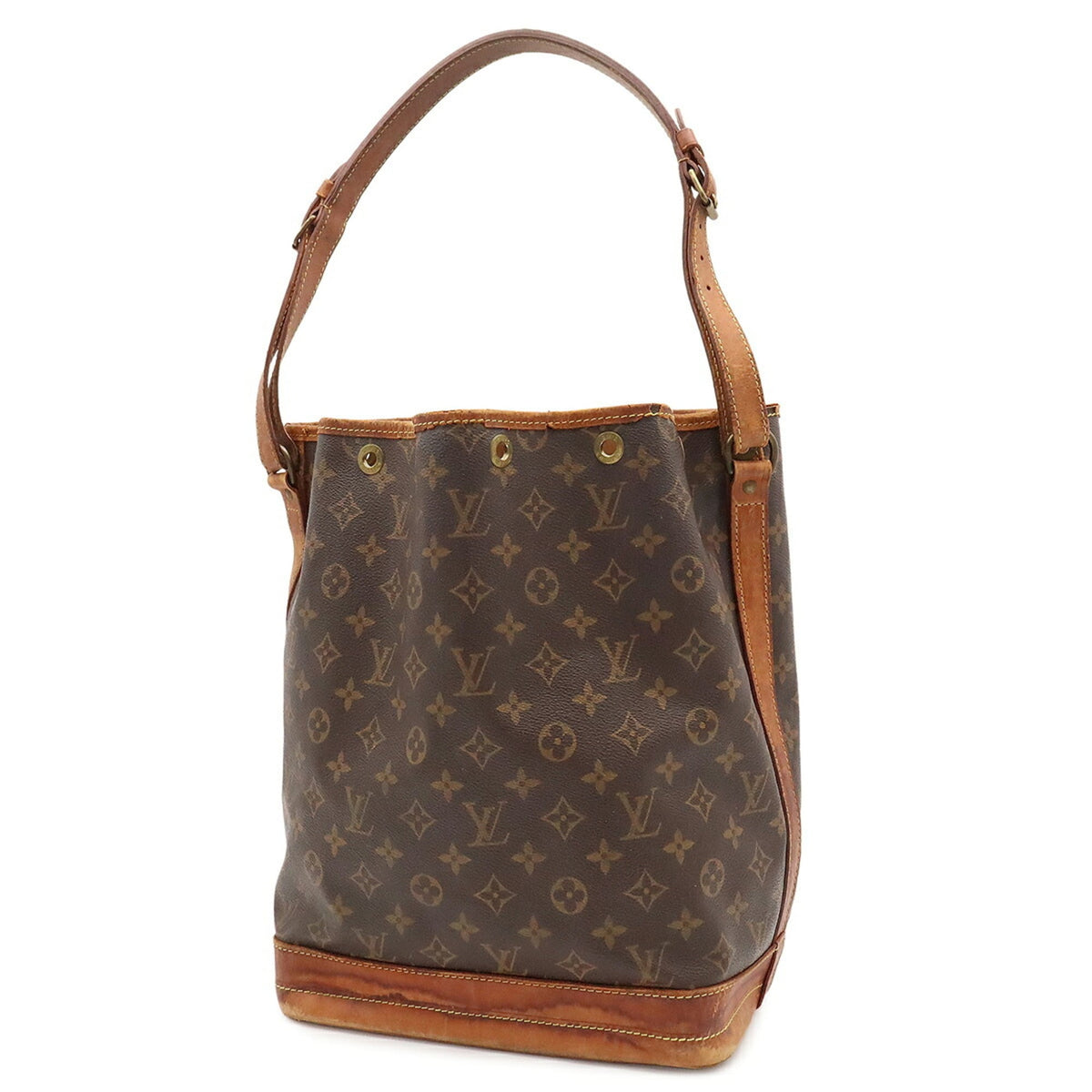 Louis Vuitton Brown Monogram Monogram Shoulder Bag (Pre-Owned)