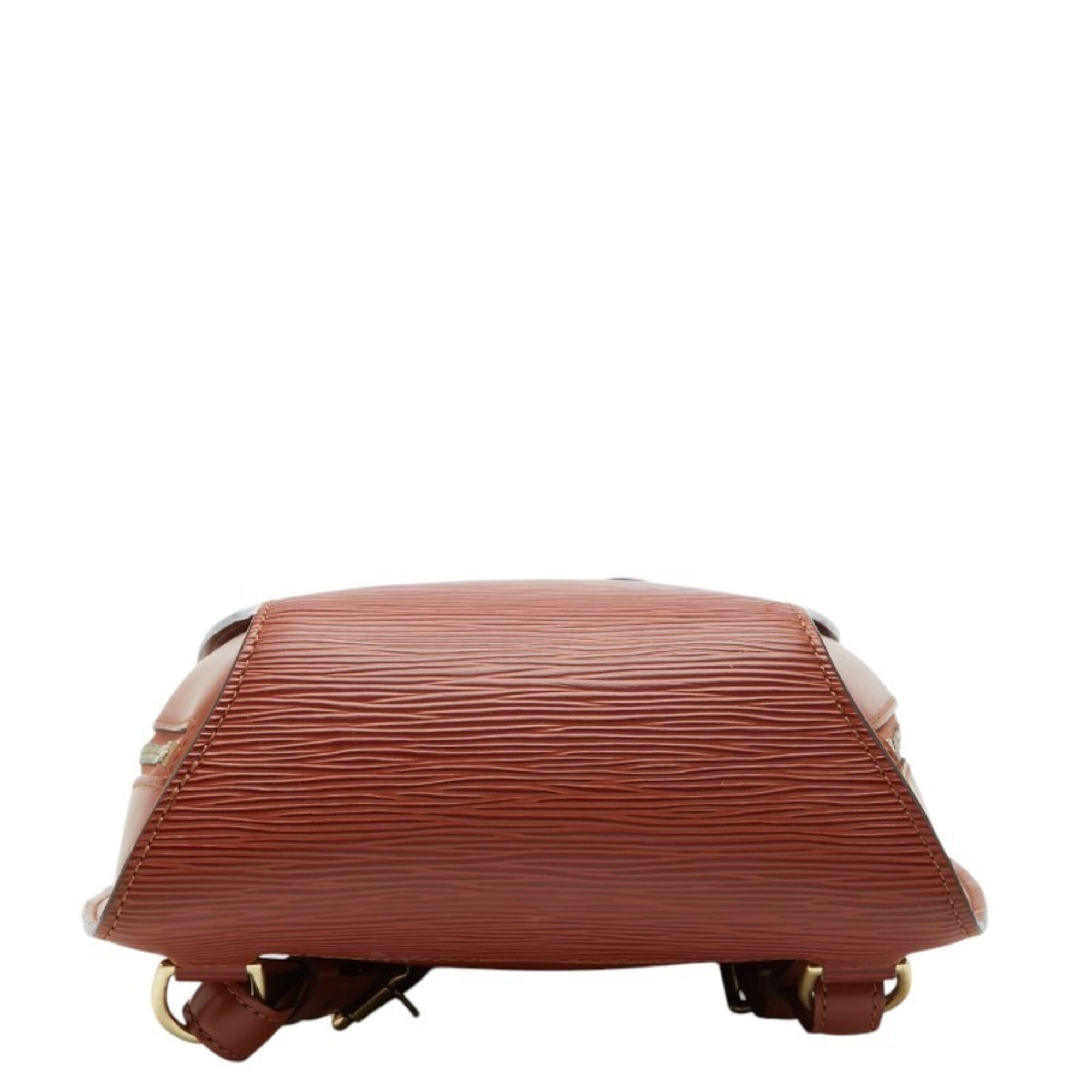 Louis Vuitton Epi Brown Kenyan Brown Leather Backpack (Pre-Owned)