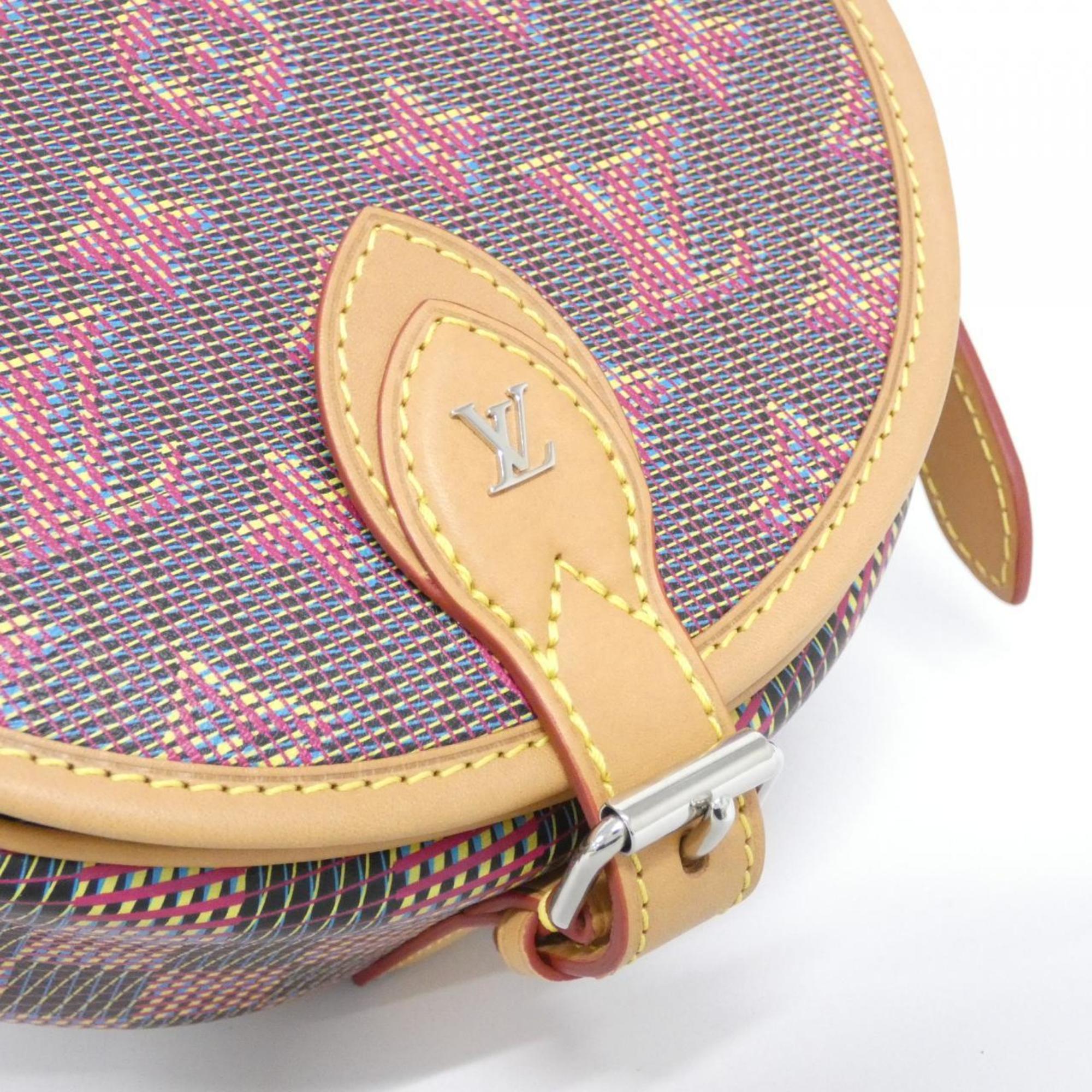Louis Vuitton Pink Rose Leather Shoulder Bag (Pre-Owned)