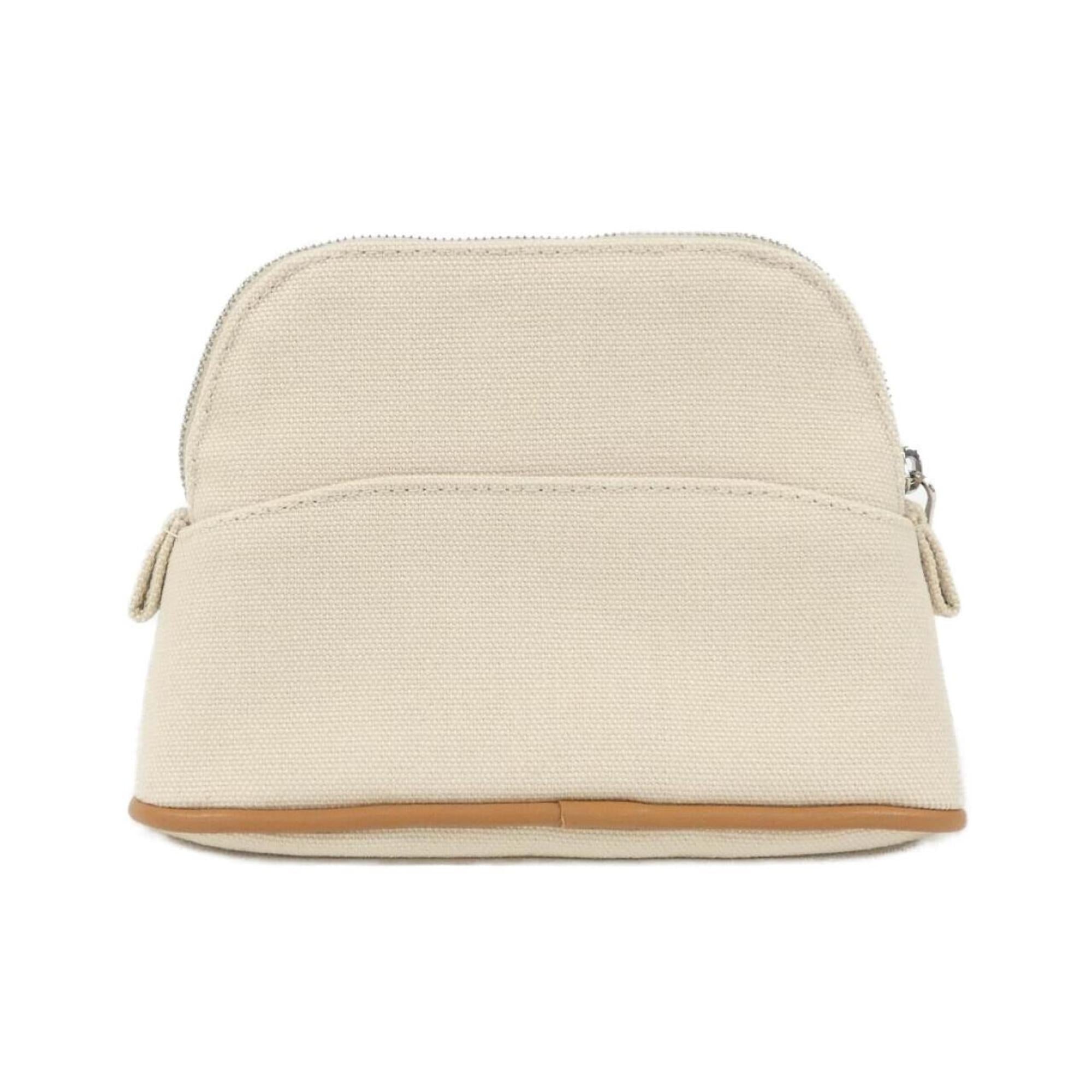 Hermes Bolide Natural Canvas Handbag (Pre-Owned)