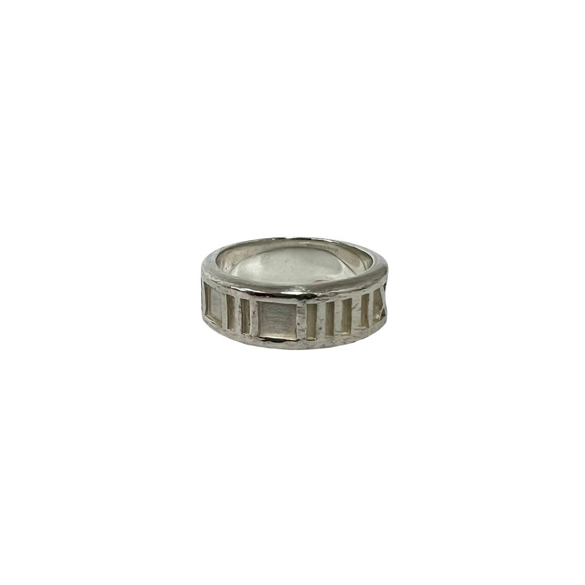 Tiffany Silver Silver 925 Band Ring (Pre-Owned)