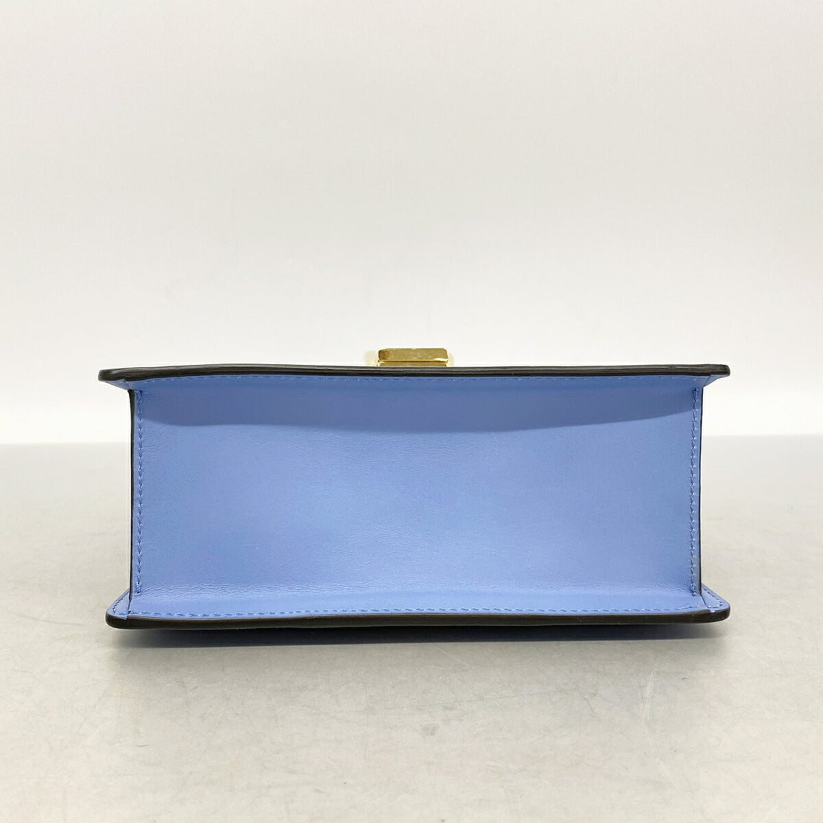 Gucci Blue Leather Handbag (Pre-Owned)