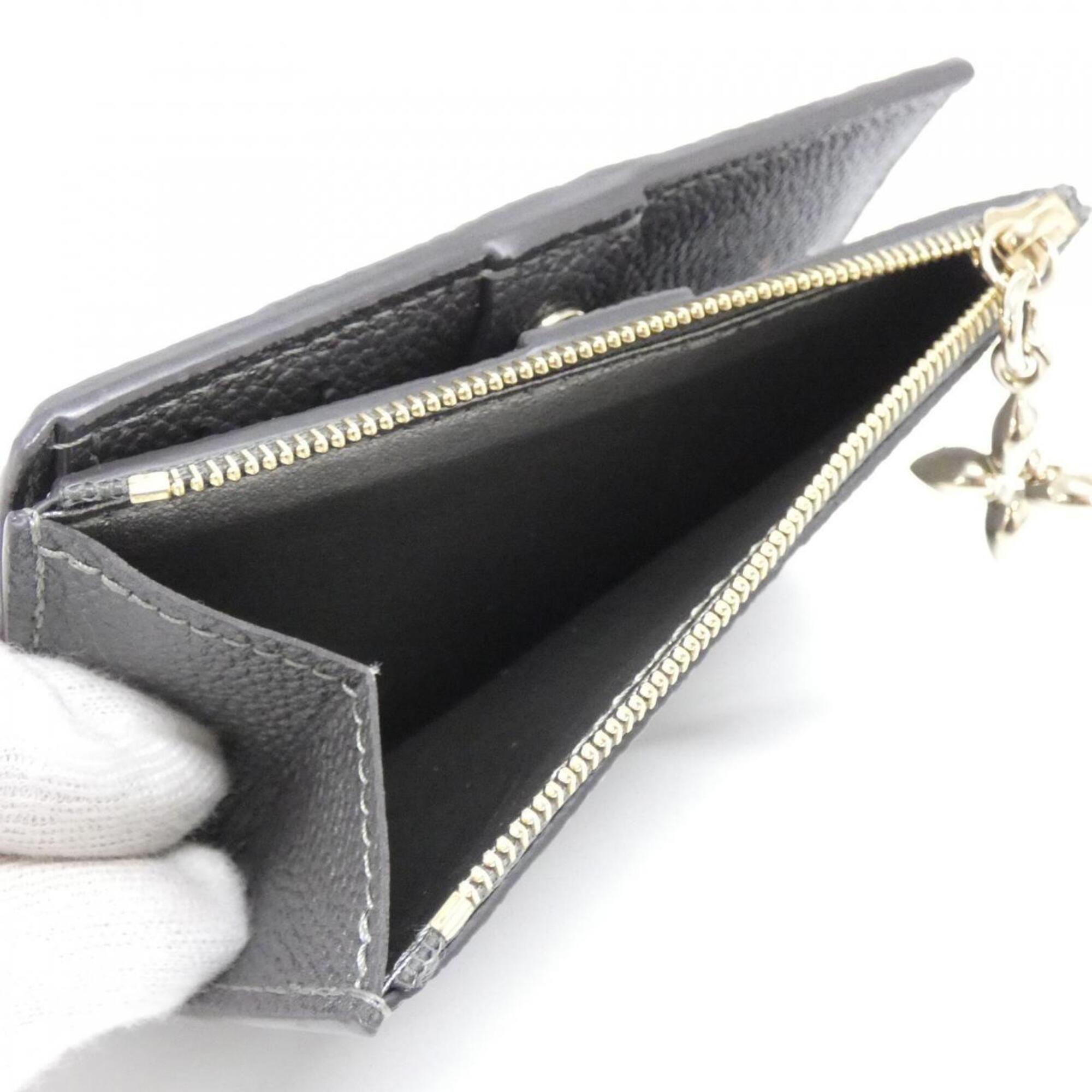 Louis Vuitton Monogram Empreinte Gunmetal Leather Wallet (Bi-Fold) (Pre-Owned)