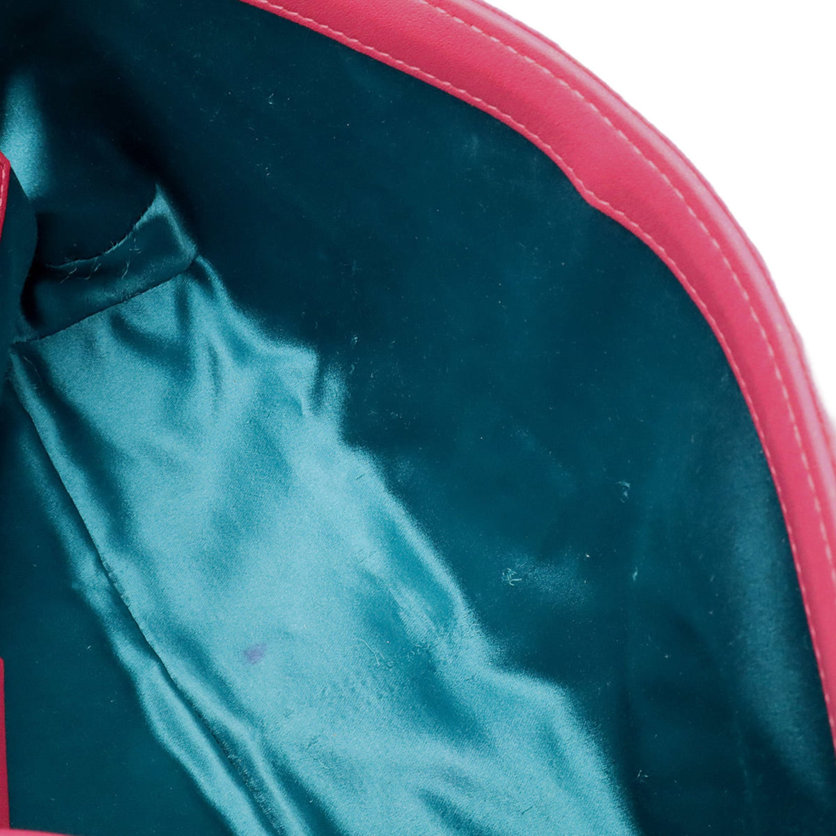 Gucci Pink Suede Pochette Shoulder Bag (Pre-Owned)