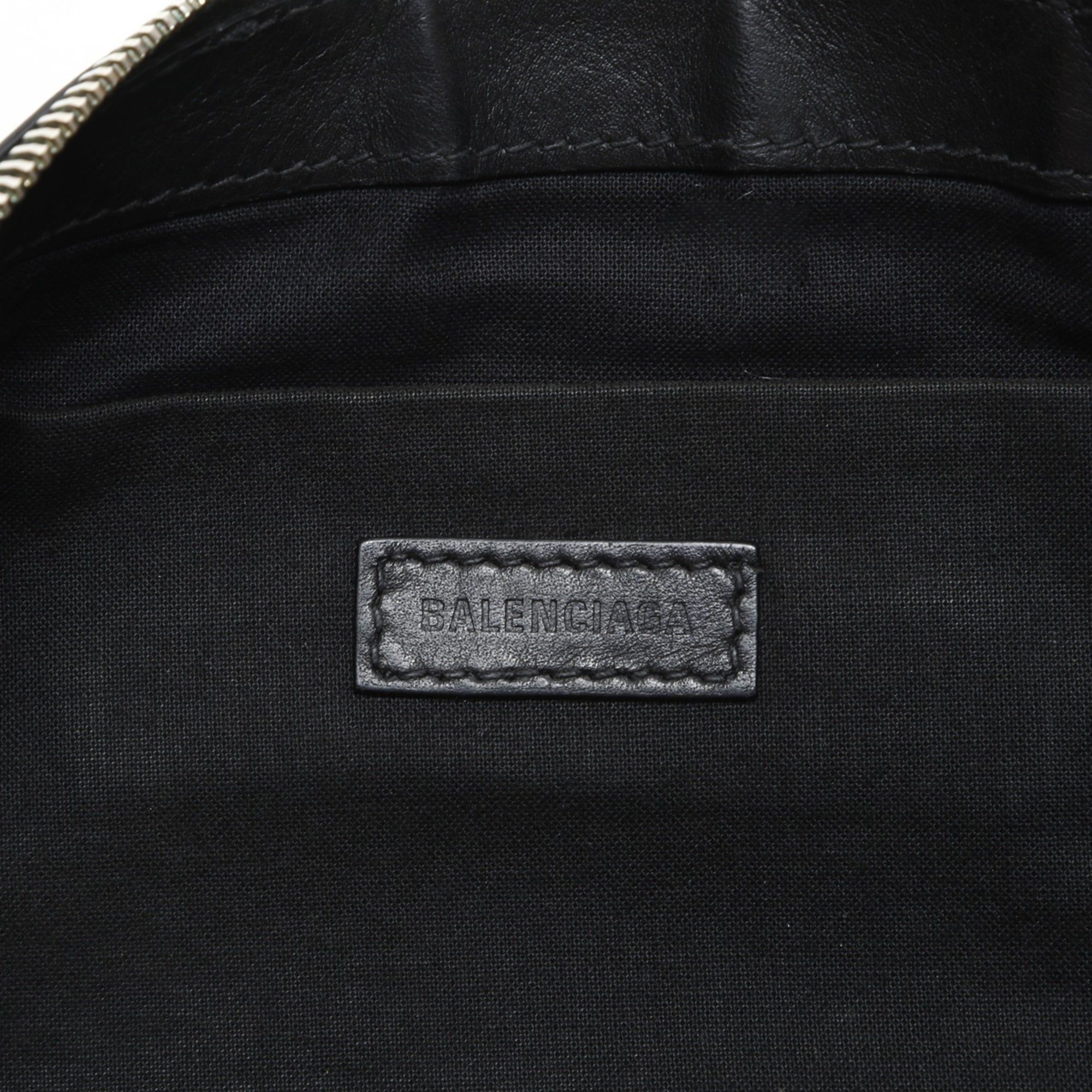 Balenciaga Black Canvas Clutch Bag (Pre-Owned)