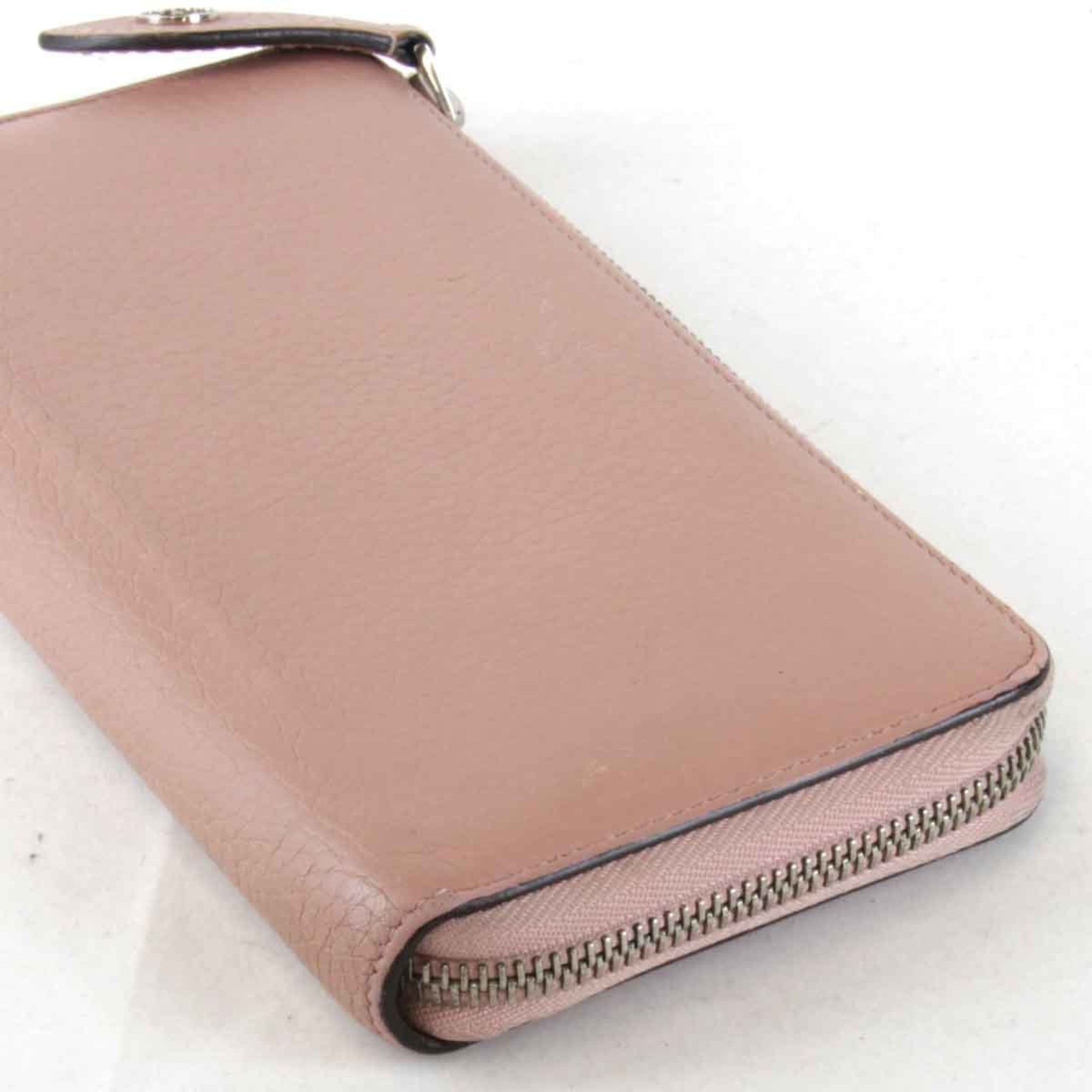 Louis Vuitton Magnolia Leather Long Wallet (Bi-Fold) (Pre-Owned)