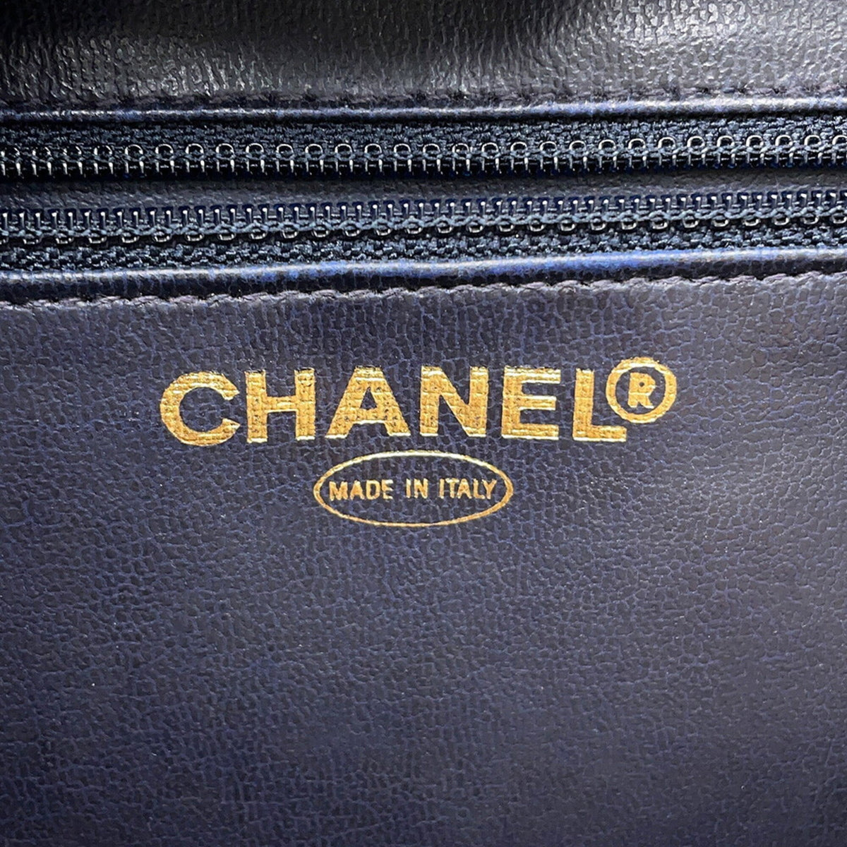 Chanel Blue Denim Handbag Shoulder Bag Vanity Bag (Pre-Owned)