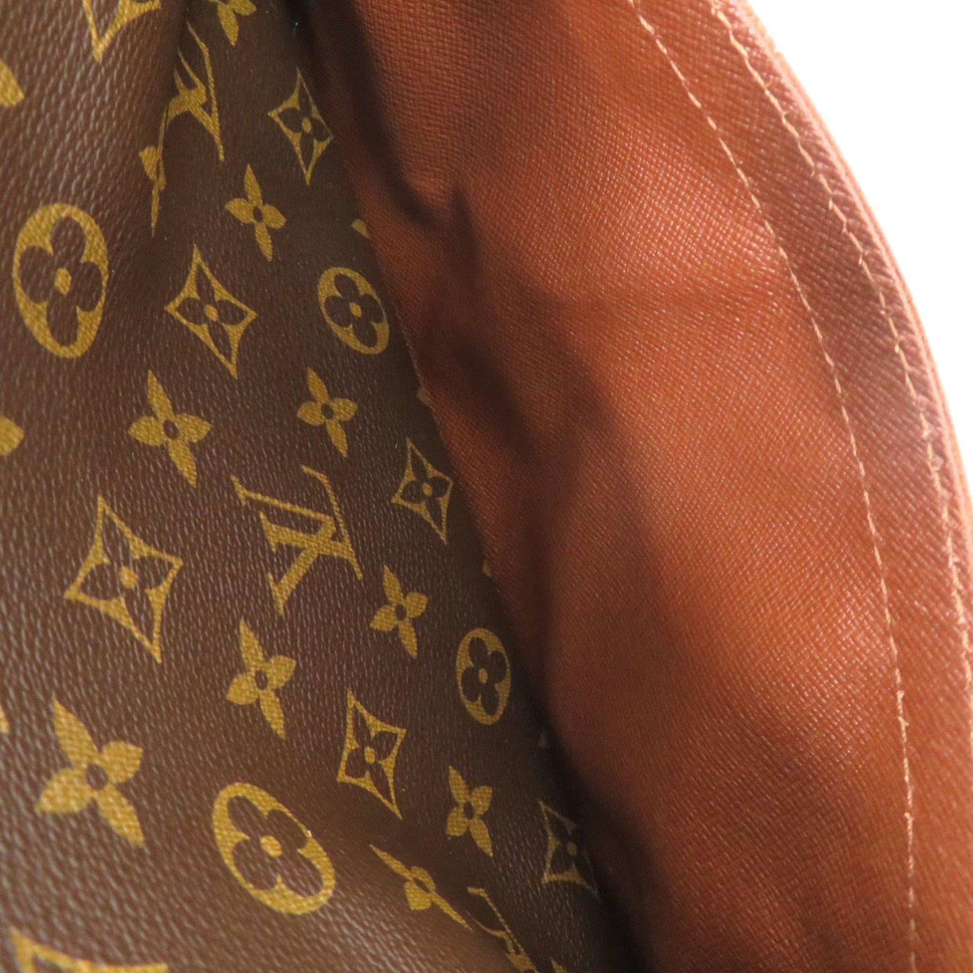 Louis Vuitton Brown Monogram Canvas Shoulder Bag (Pre-Owned)