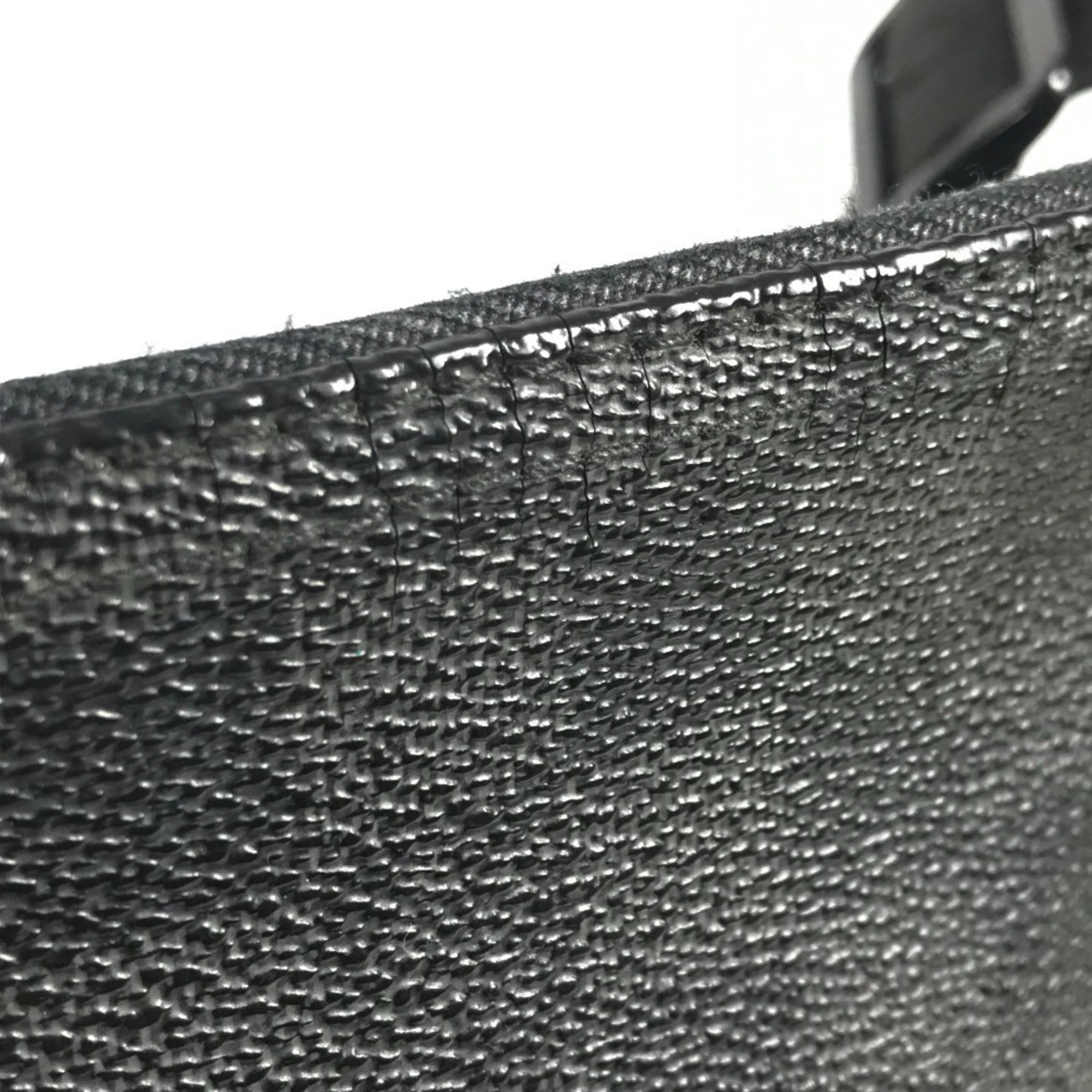 Louis Vuitton Black Galle Damier Graphite Shoulder Bag (Pre-Owned)