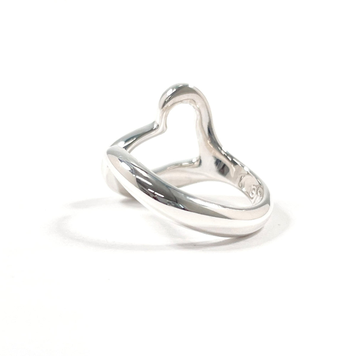 Tiffany Silver Silver 925 Band Ring (Pre-Owned)