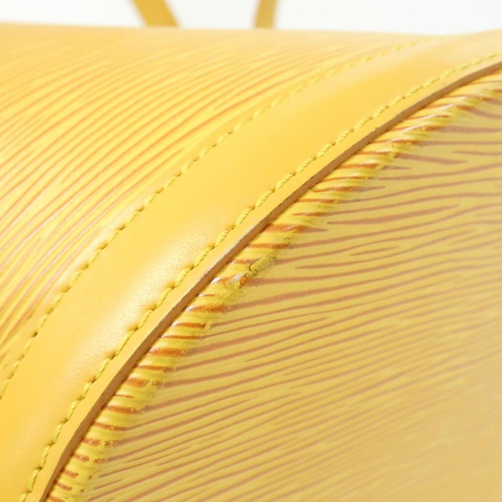 Louis Vuitton Yellow Leather Shoulder Bag (Pre-Owned)