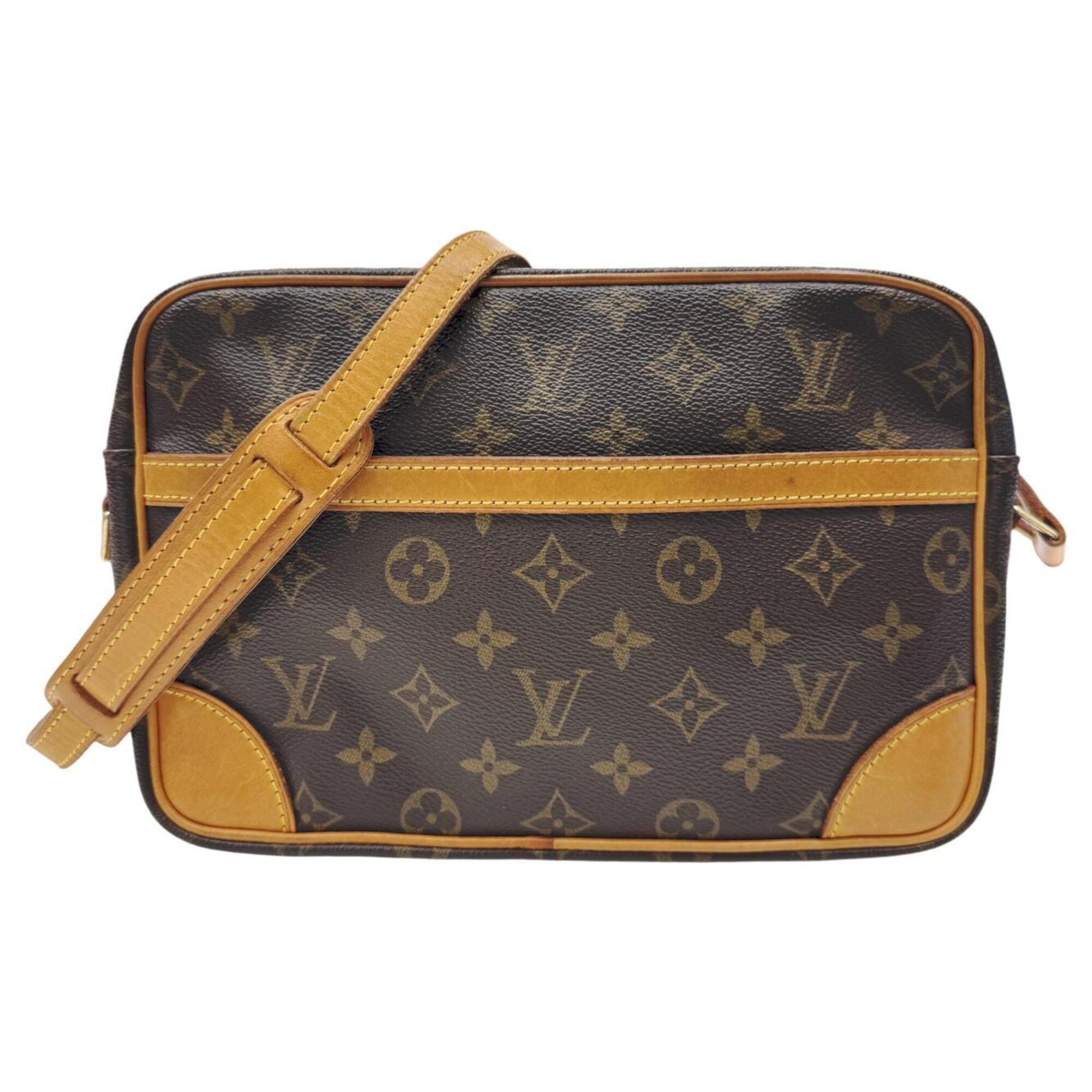 Louis Vuitton Brown Monogram Shoulder Bag (Pre-Owned)