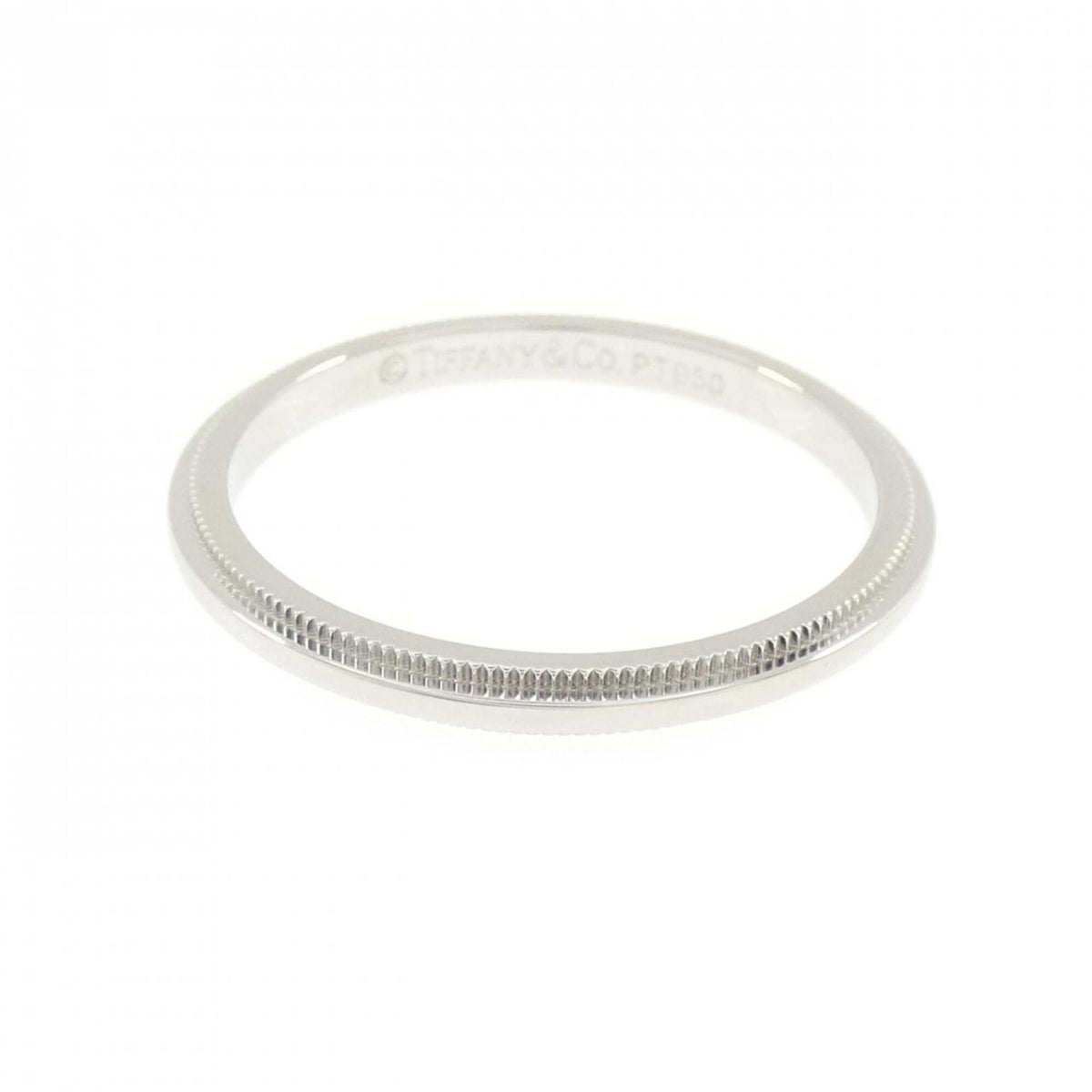 Tiffany Platinum 950 Band Ring (Pre-Owned)