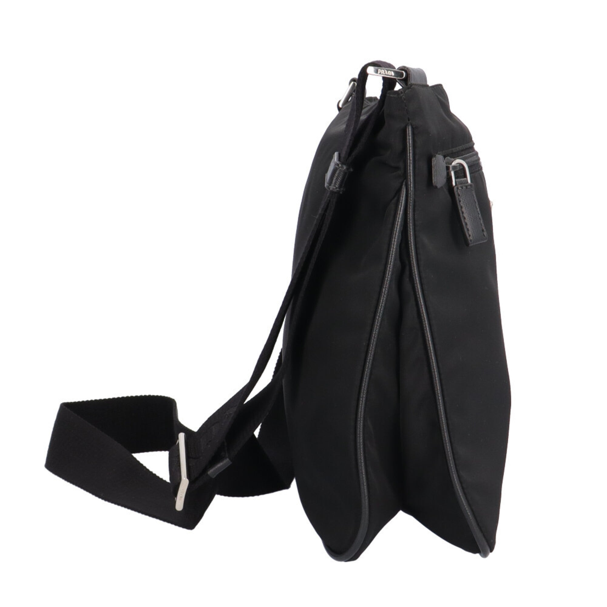 Prada Black Nylon Shoulder Bag (Pre-Owned)