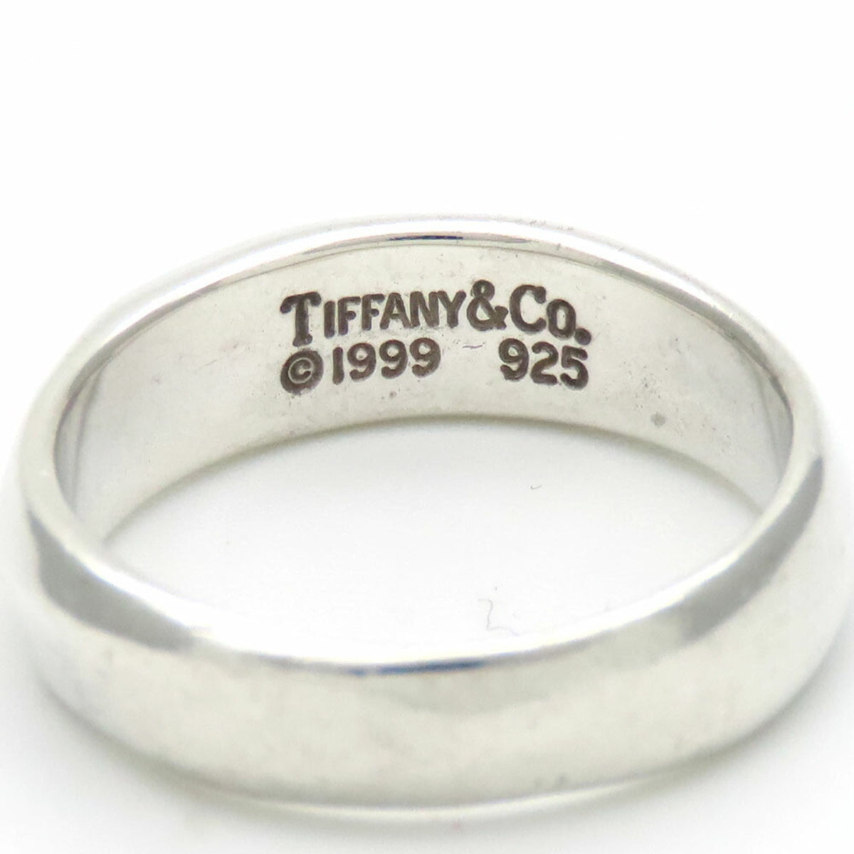 Tiffany Silver 925 Band Ring (Pre-Owned)