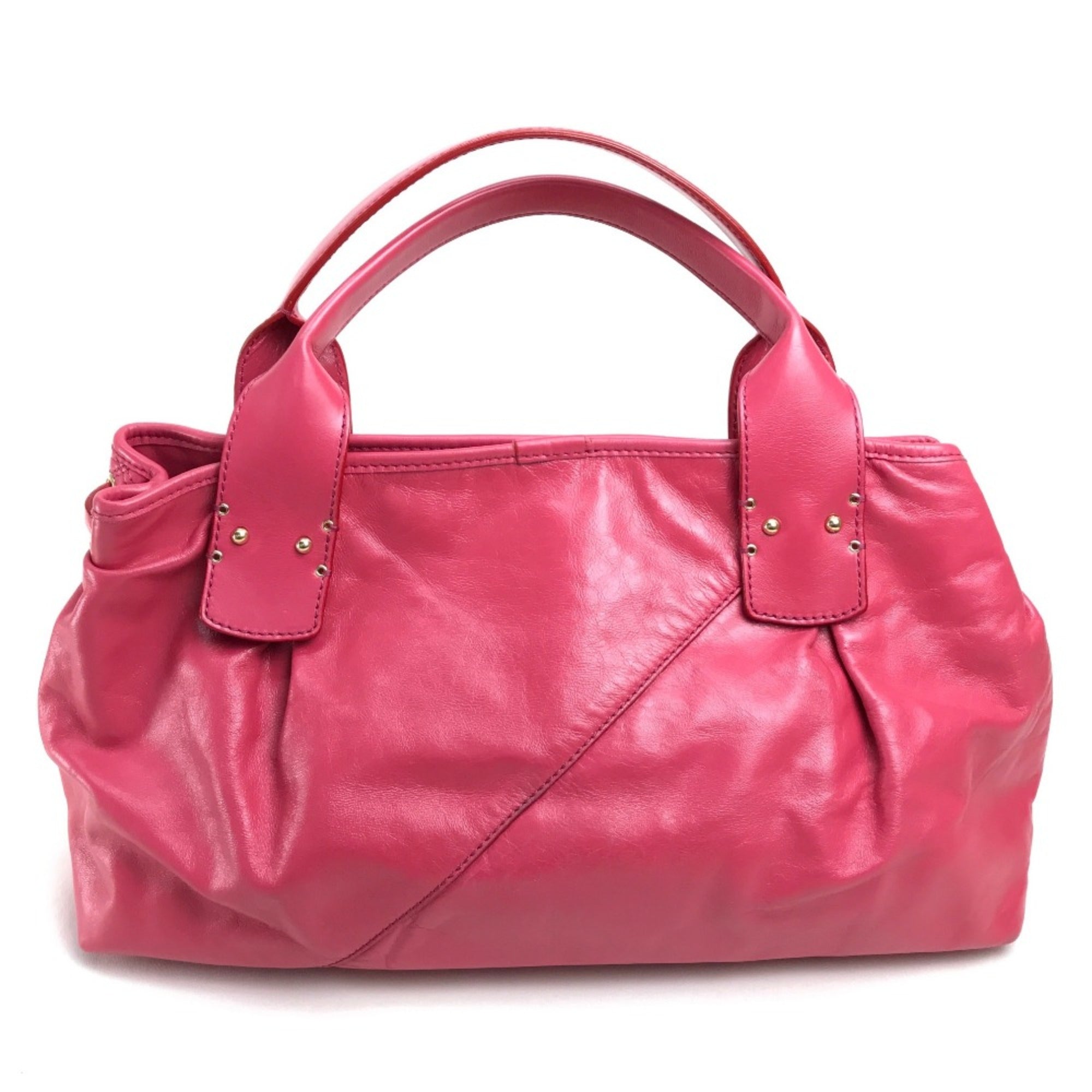Marc Jacobs Pink Leather Tote Bag (Pre-Owned)