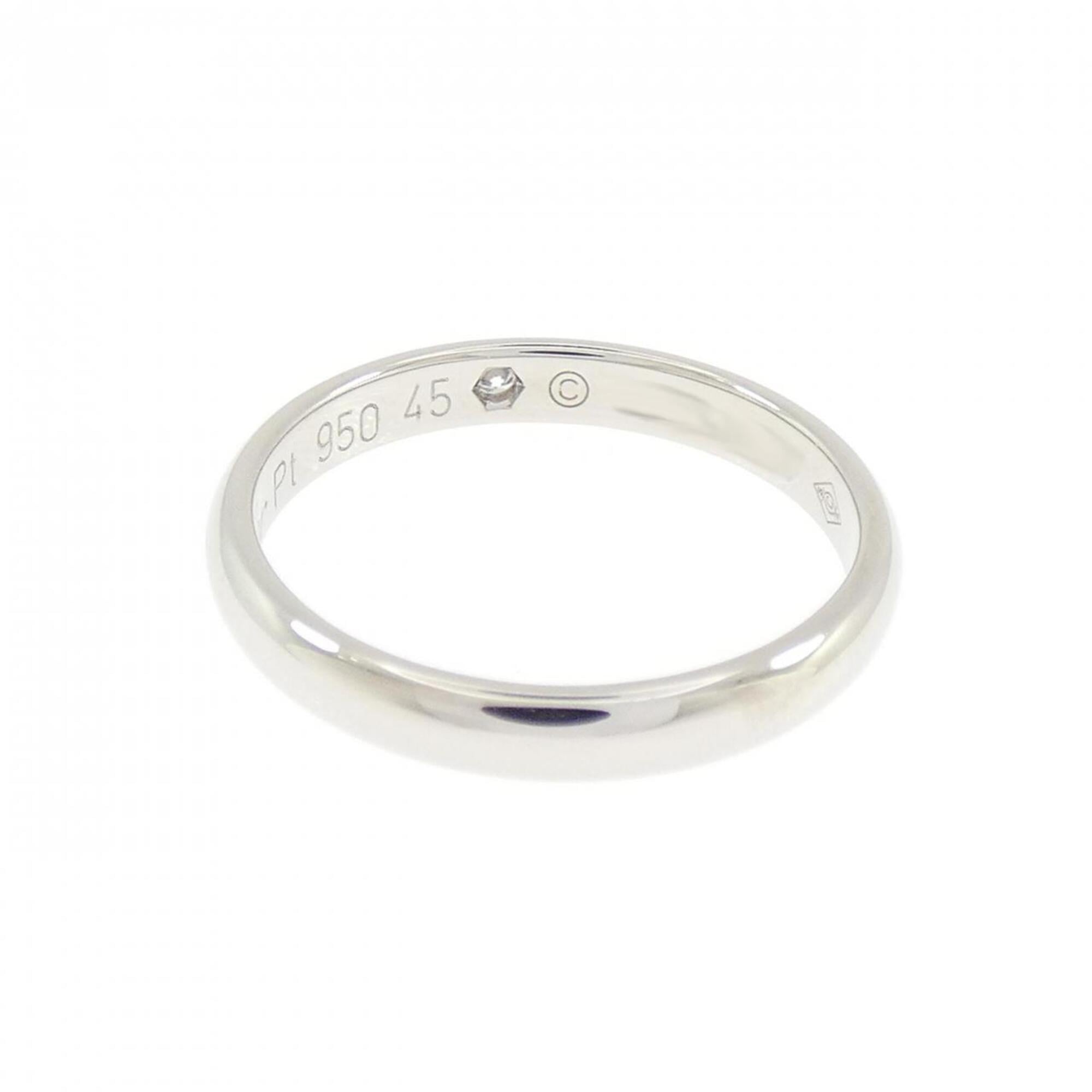 Cartier Platinum 950 Band Ring (Pre-Owned)