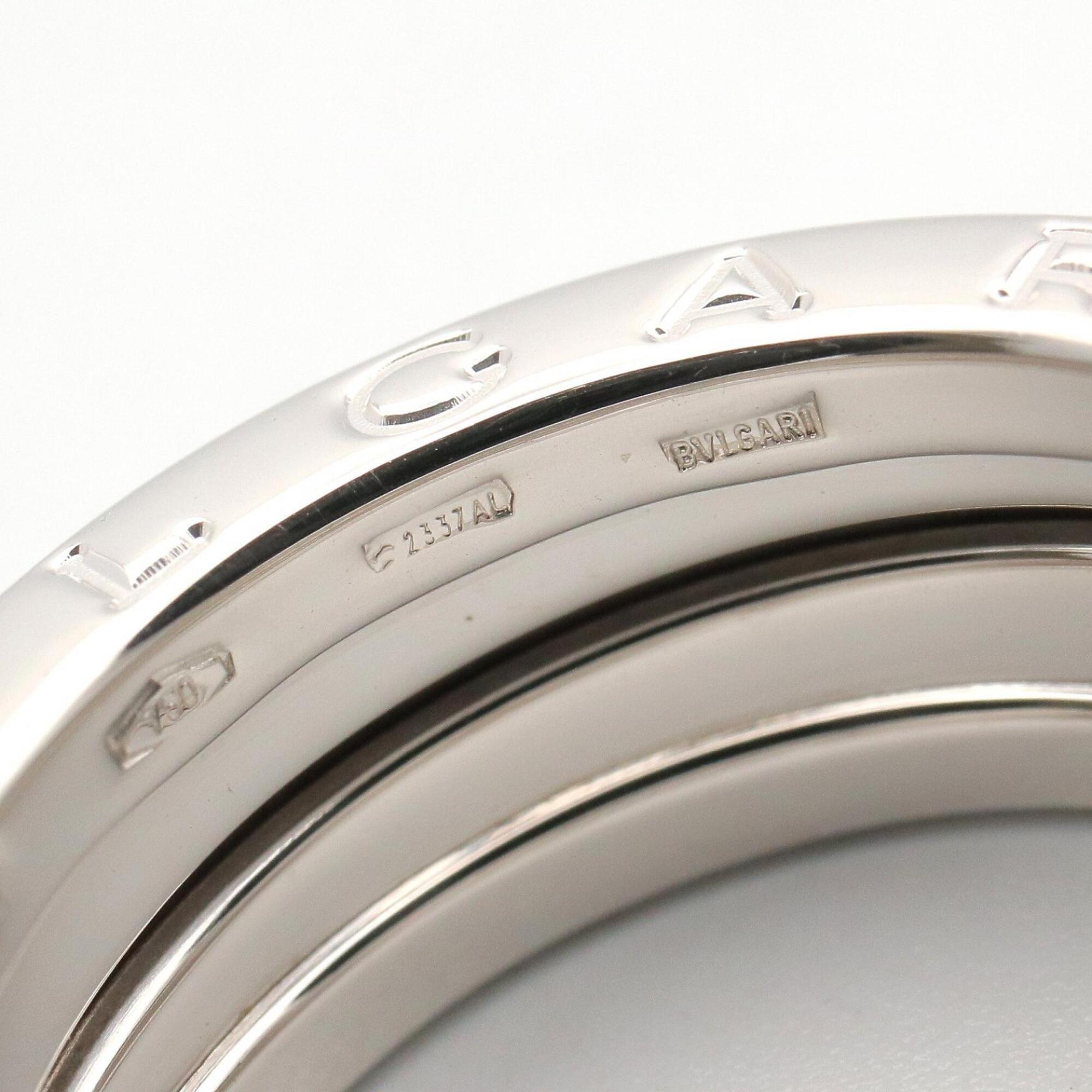 Bvlgari Silver White Gold (18K) Band Ring (Pre-Owned)
