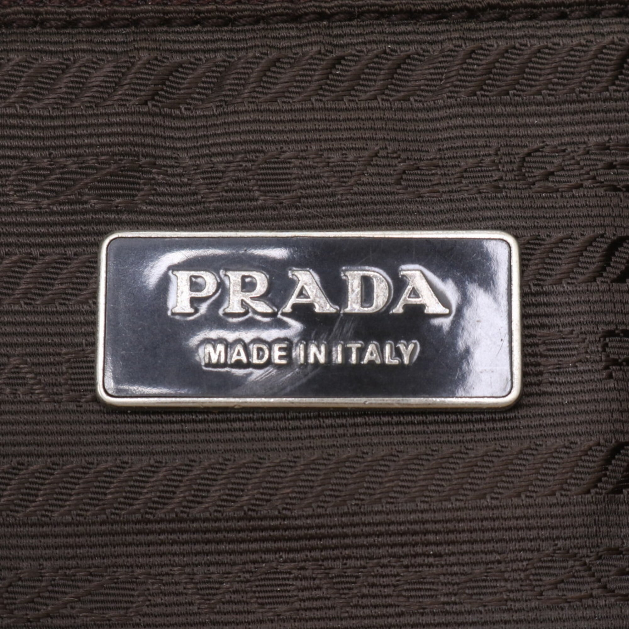 Prada Beige Tessuto Handbag Tote Bag (Pre-Owned)