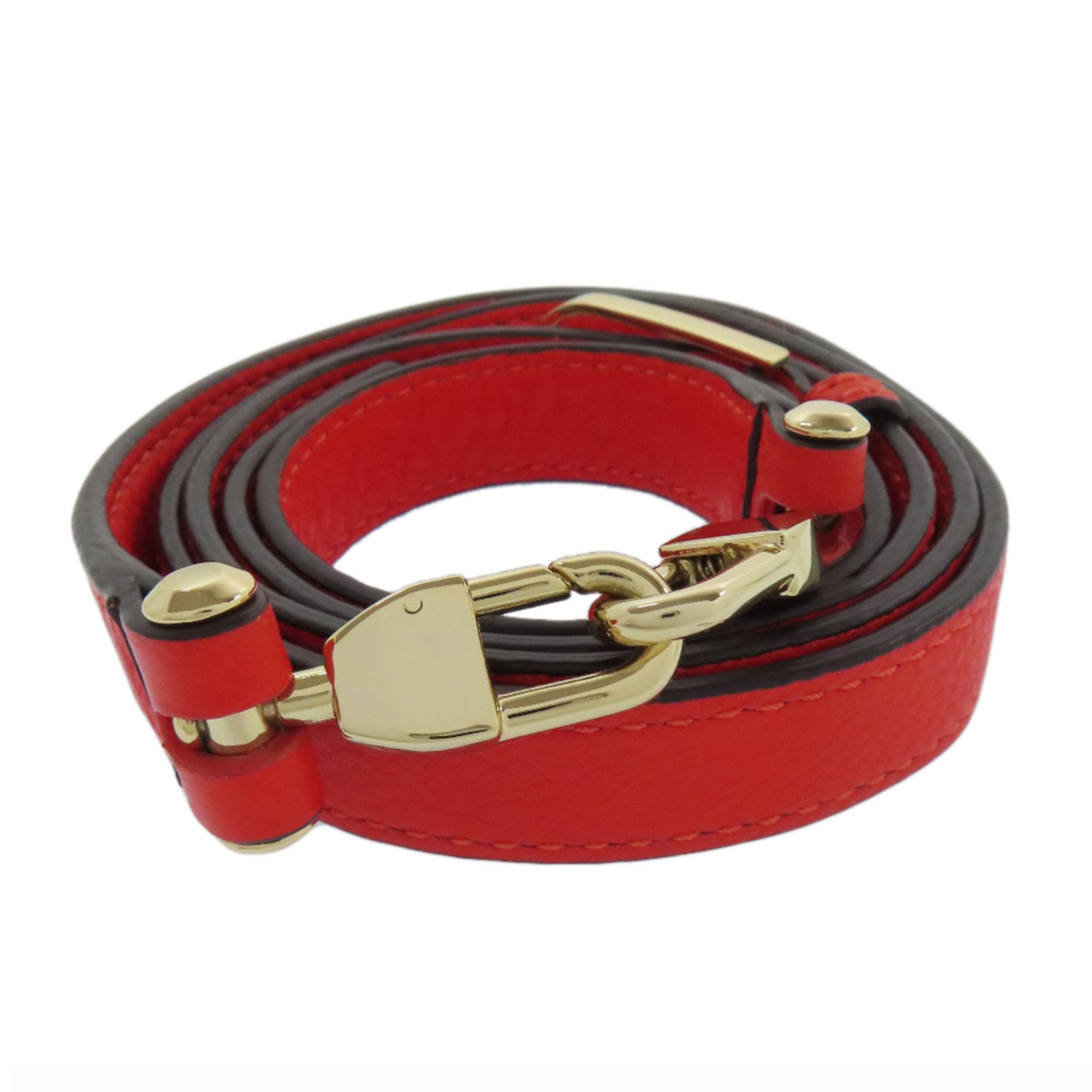 Tory Burch Red Color Leather Handbag (Pre-Owned)