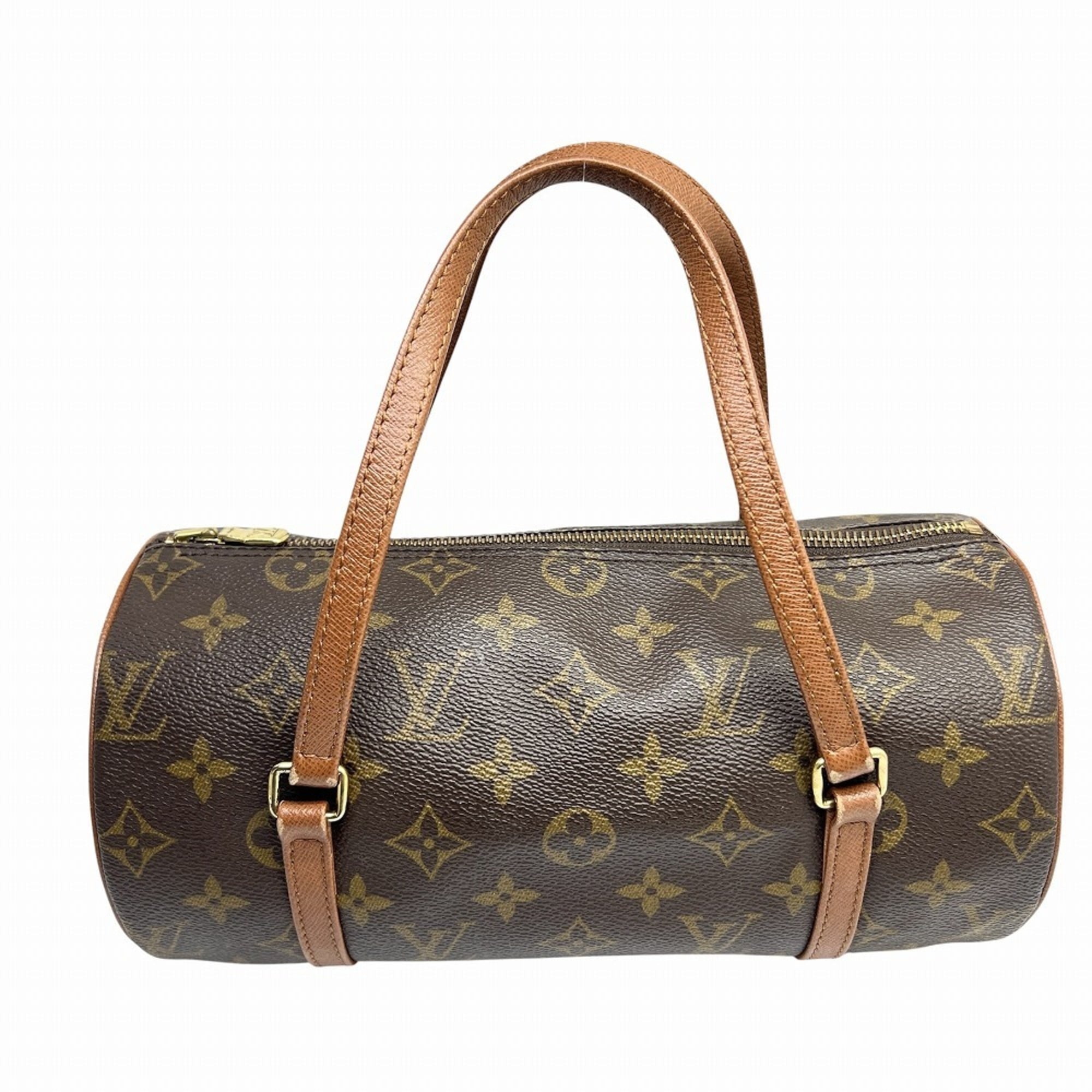 Louis Vuitton Brown Monogram Boston Bag Handbag (Pre-Owned)