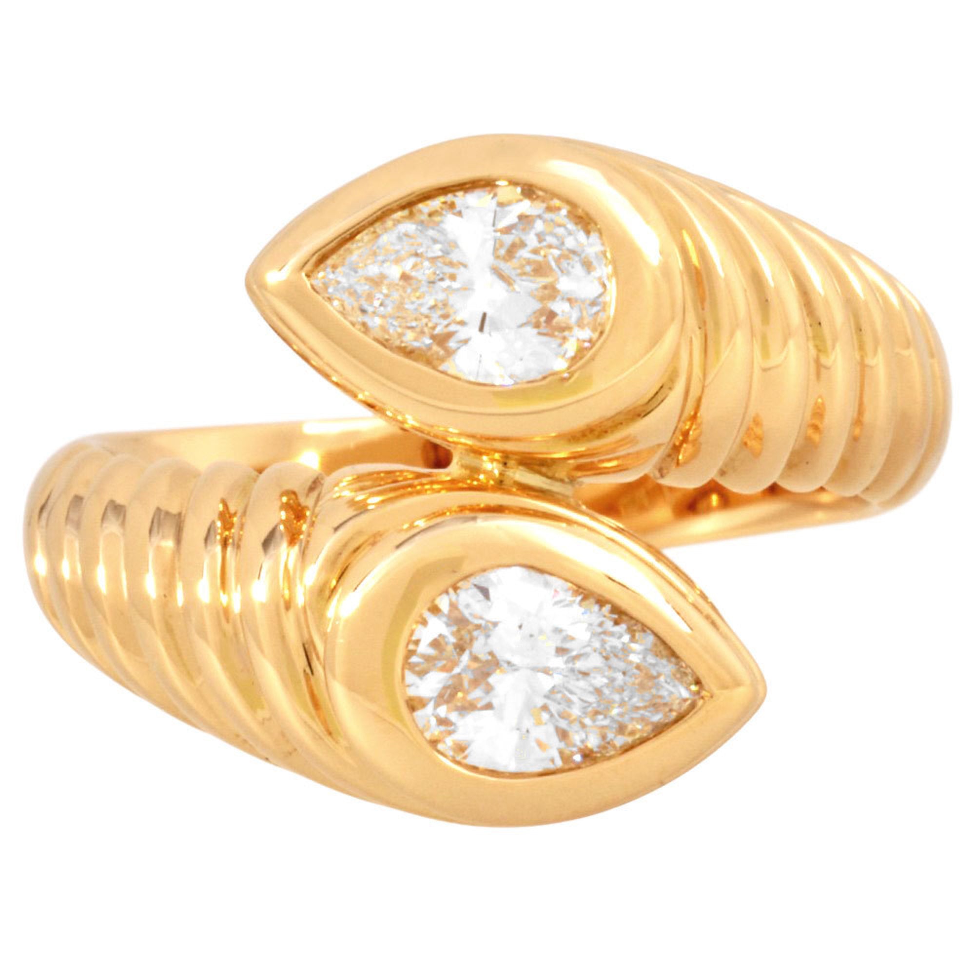 Bvlgari Yellow Gold (18K) Band Ring (Pre-Owned)