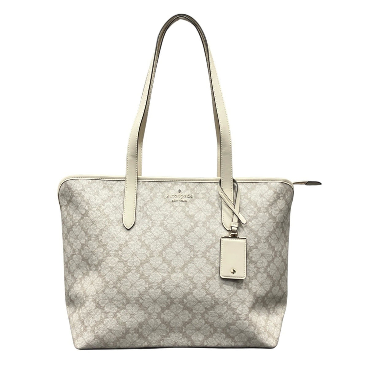 Kate Spade Beige Pvc Tote Bag (Pre-Owned)