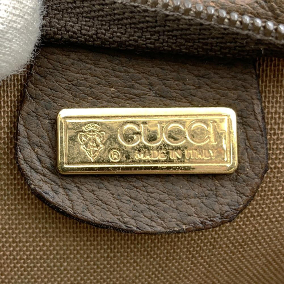 Gucci Brown Gg Supreme Tote Bag (Pre-Owned)
