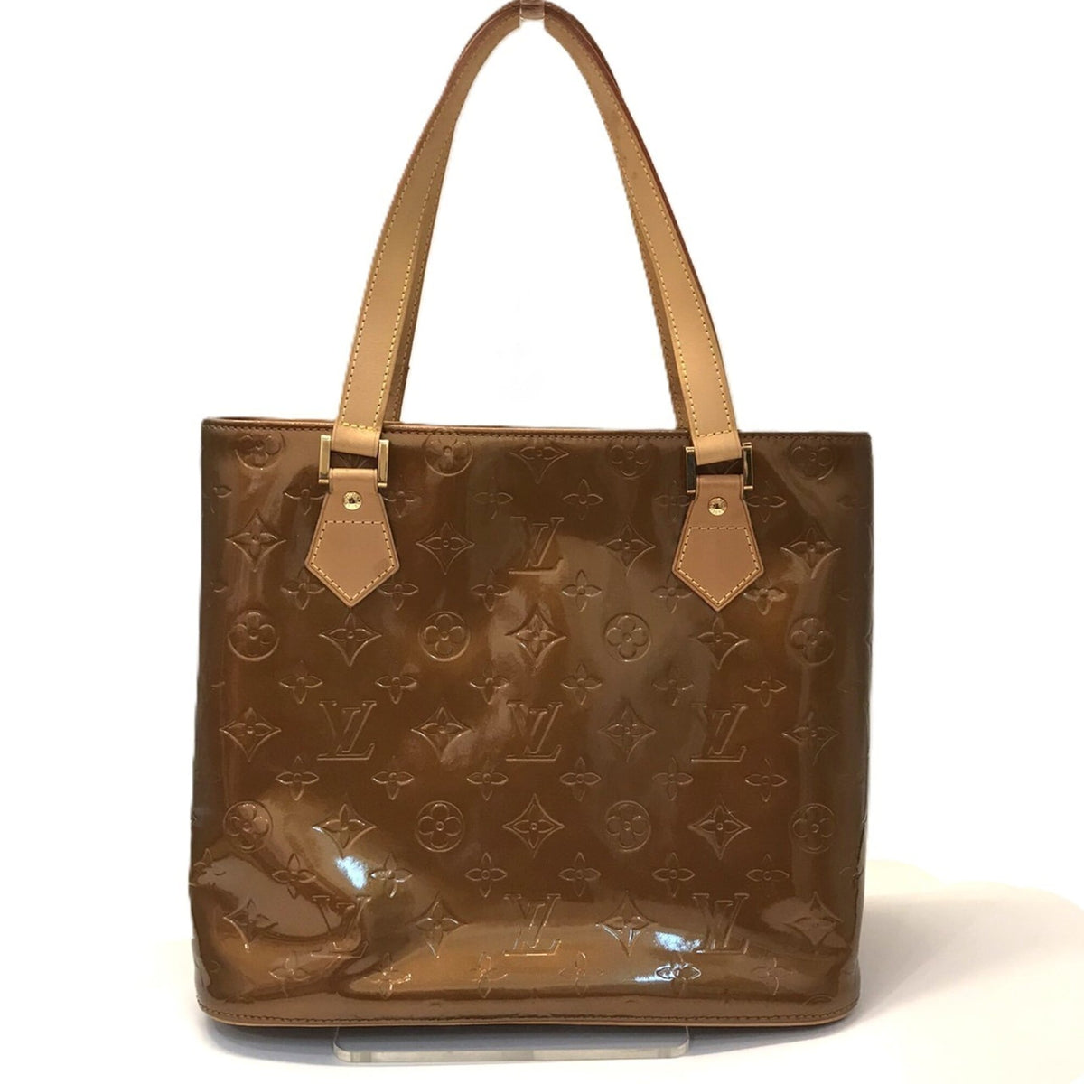 Louis Vuitton Monogram Vernis Brown Monogram Vernis Handbag Shoulder Bag (Pre-Owned)