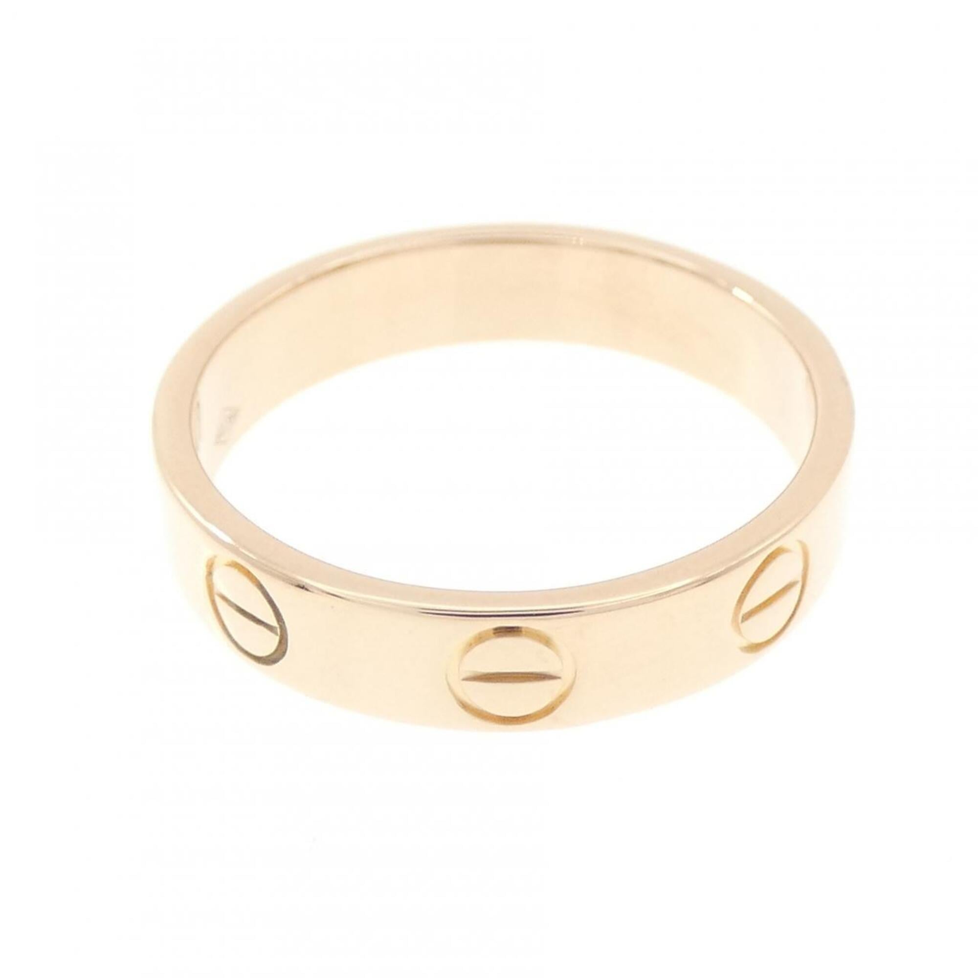 Cartier Love Pink Gold (18K) Band Ring (Pre-Owned)