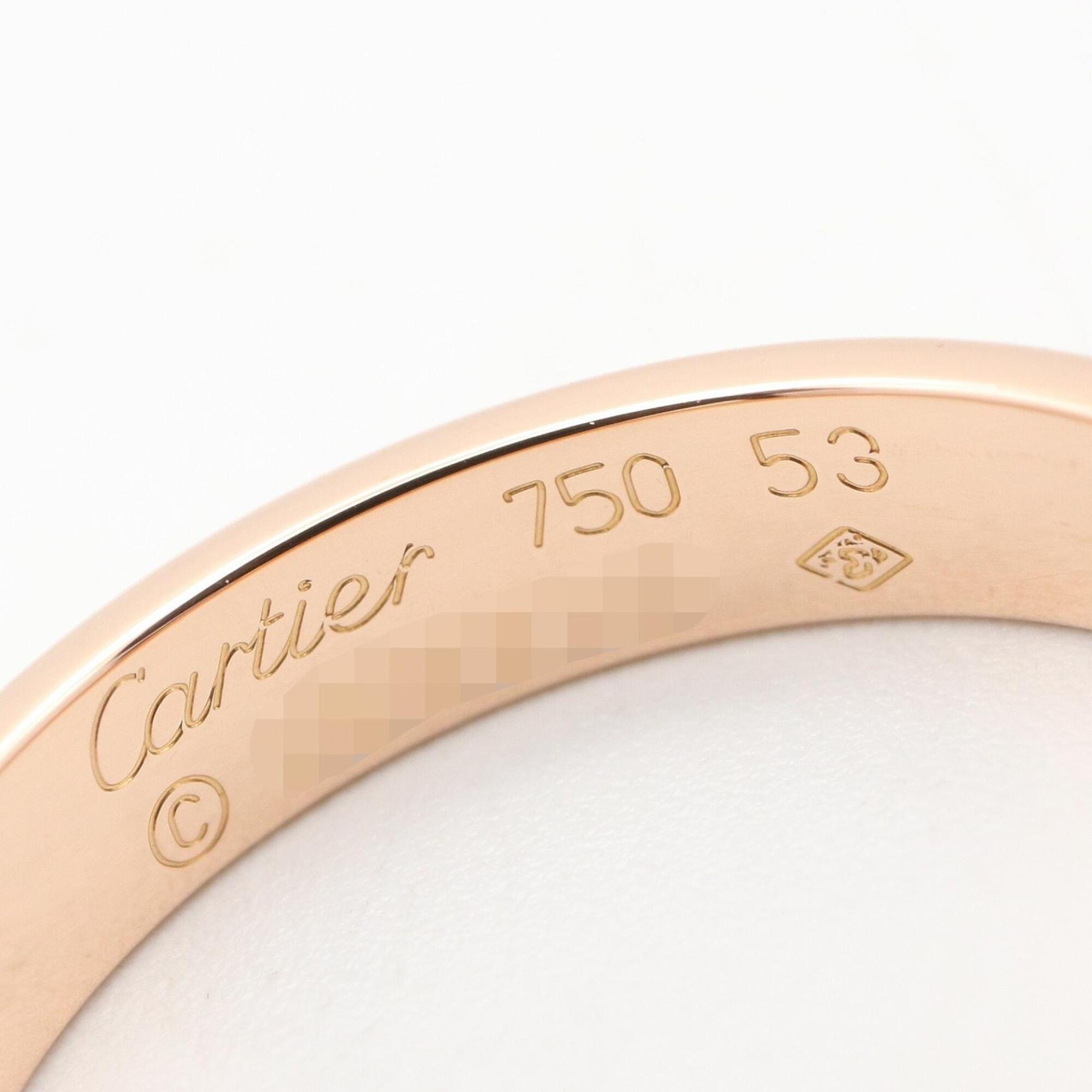 Cartier Gold Pink Gold (18K) Band Ring (Pre-Owned)