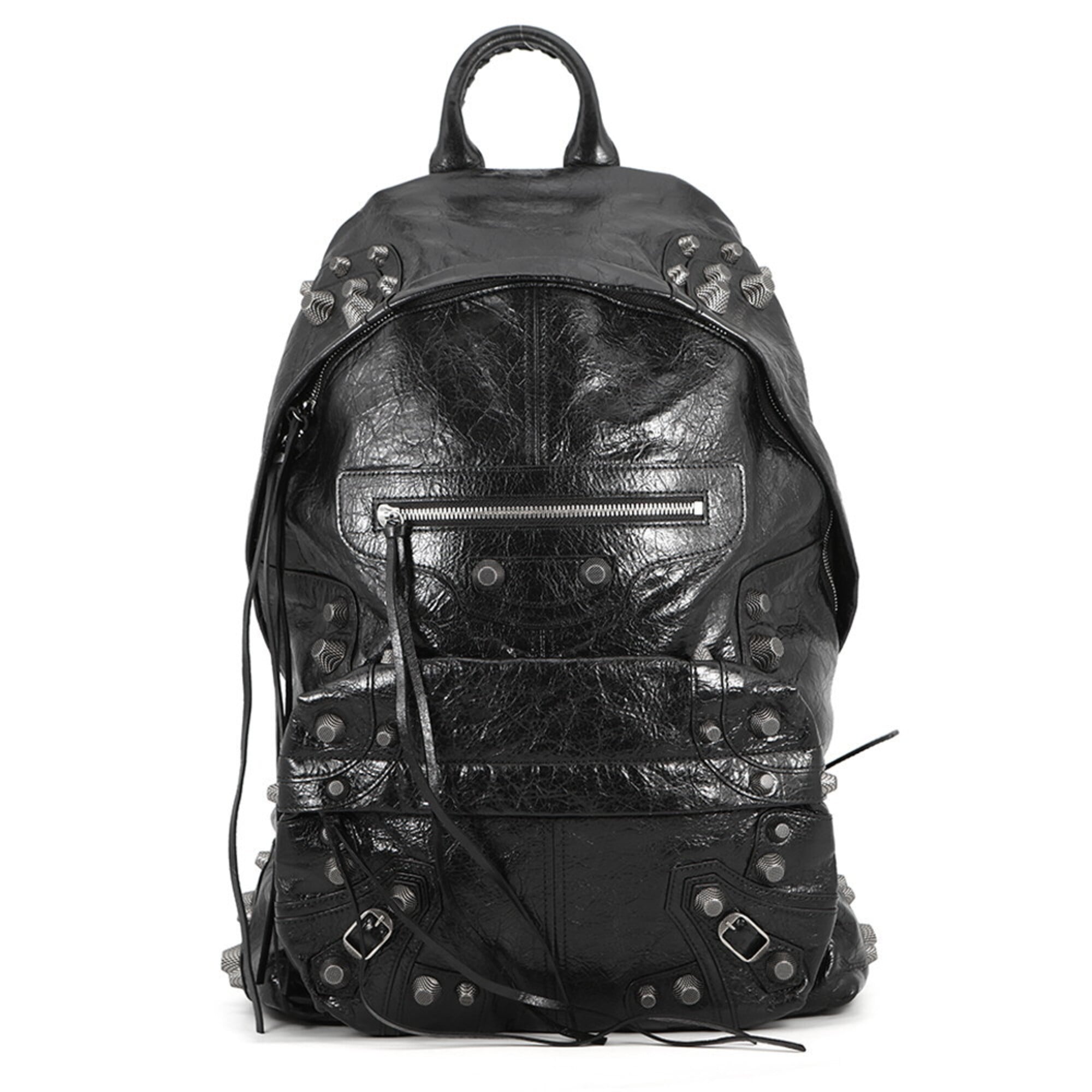 Balenciaga Black Leather Backpack (Pre-Owned)