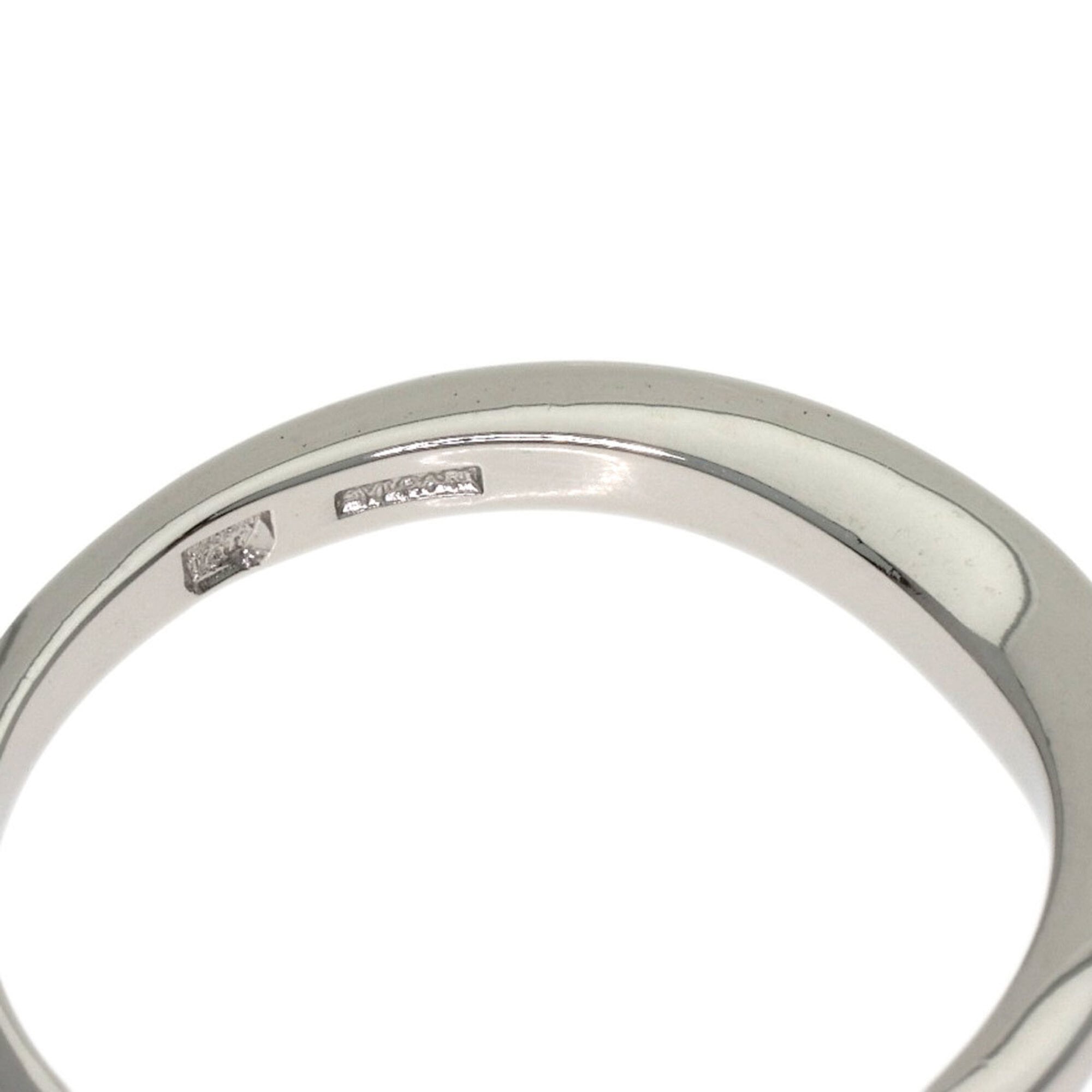 Bvlgari Platinum 950 Band Ring (Pre-Owned)