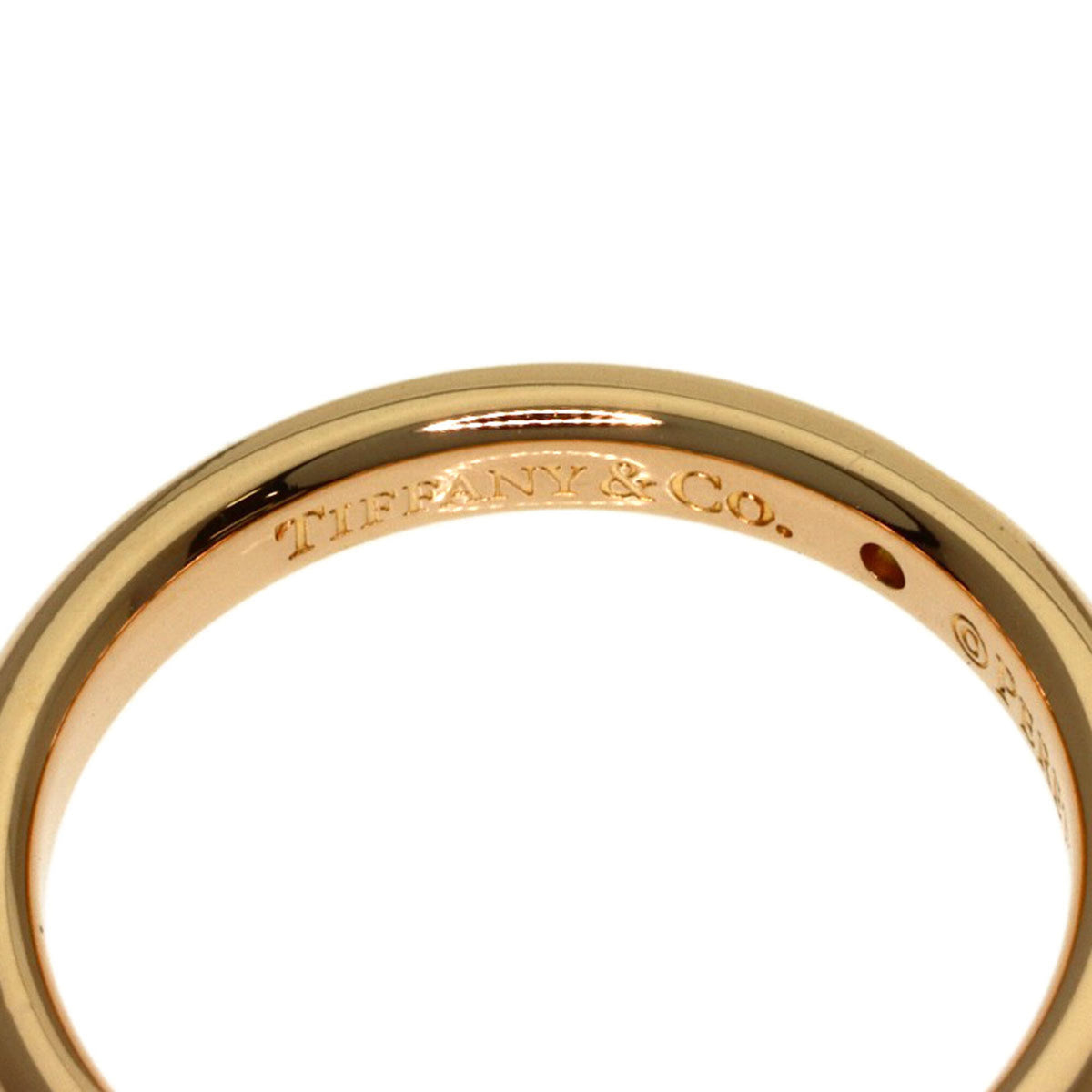 Tiffany Pink Gold (18K) Band Ring (Pre-Owned)