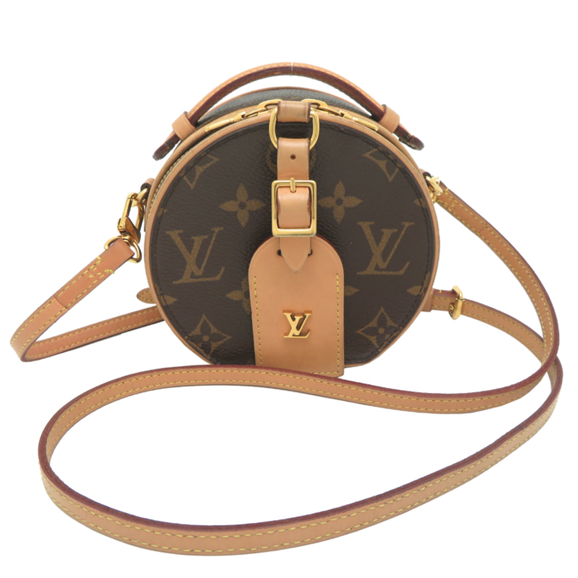 Louis Vuitton Brown Monogram Shoulder Bag (Pre-Owned)